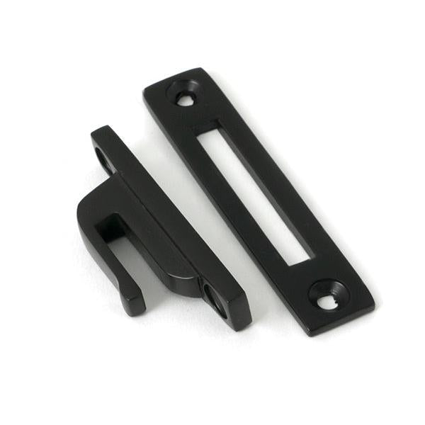 Matt Black Locking Newbury Fastener - Locking Fasteners - From The Anvil - Yester Home