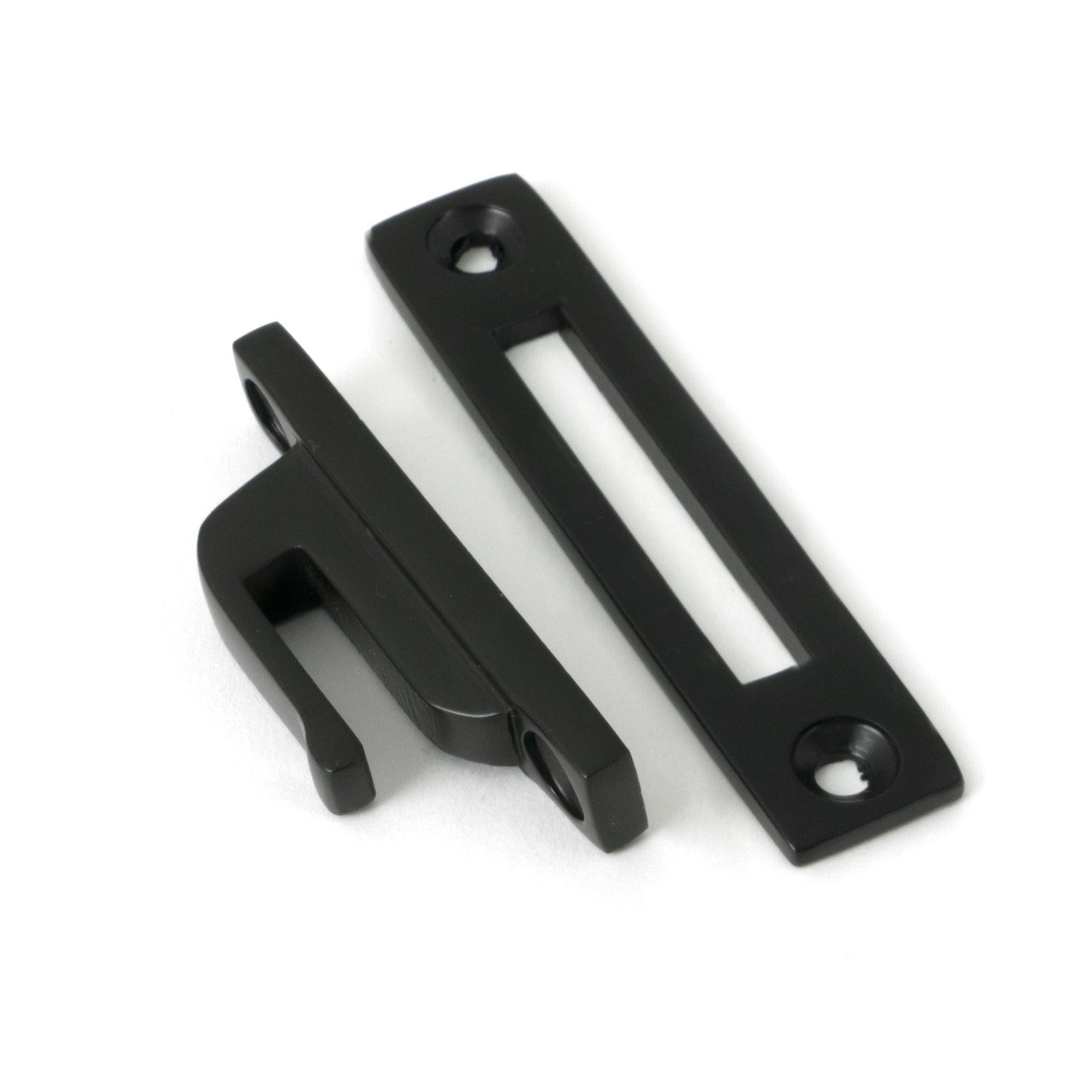 Matt Black Locking Newbury Fastener - Locking Fasteners - From The Anvil - Yester Home