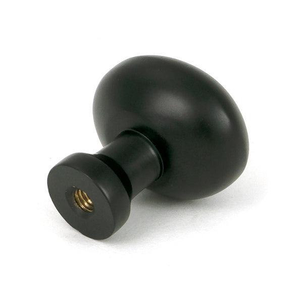 Matt Black Moore Cabinet Knob - 25mm - Cabinet Knobs - From The Anvil - Yester Home
