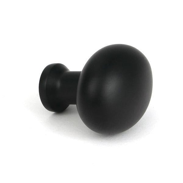 Matt Black Moore Cabinet Knob - 32mm - Cabinet Knobs - From The Anvil - Yester Home