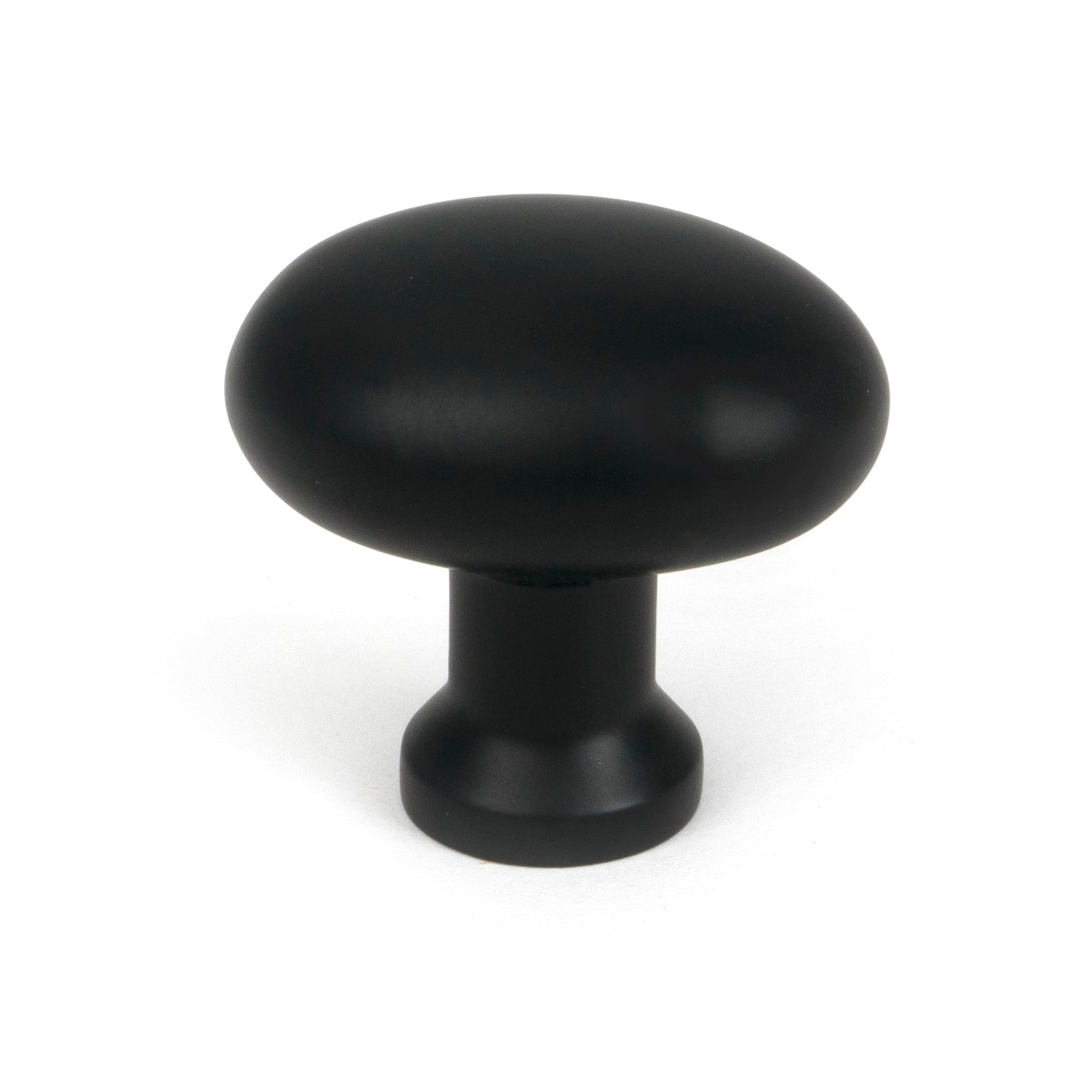 Matt Black Moore Cabinet Knob - 38mm - Cabinet Knobs - From The Anvil - Yester Home