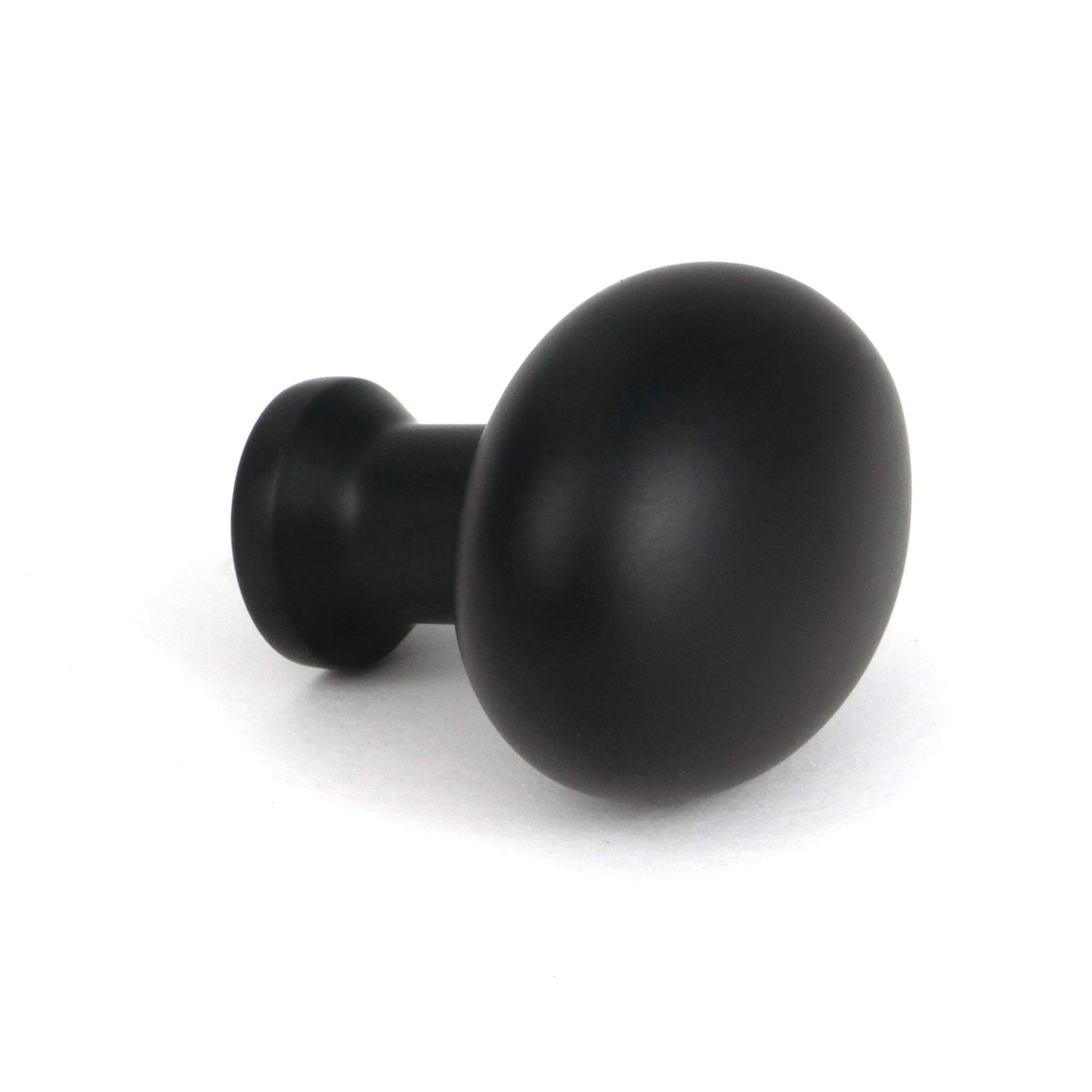 Matt Black Moore Cabinet Knob - 38mm - Cabinet Knobs - From The Anvil - Yester Home