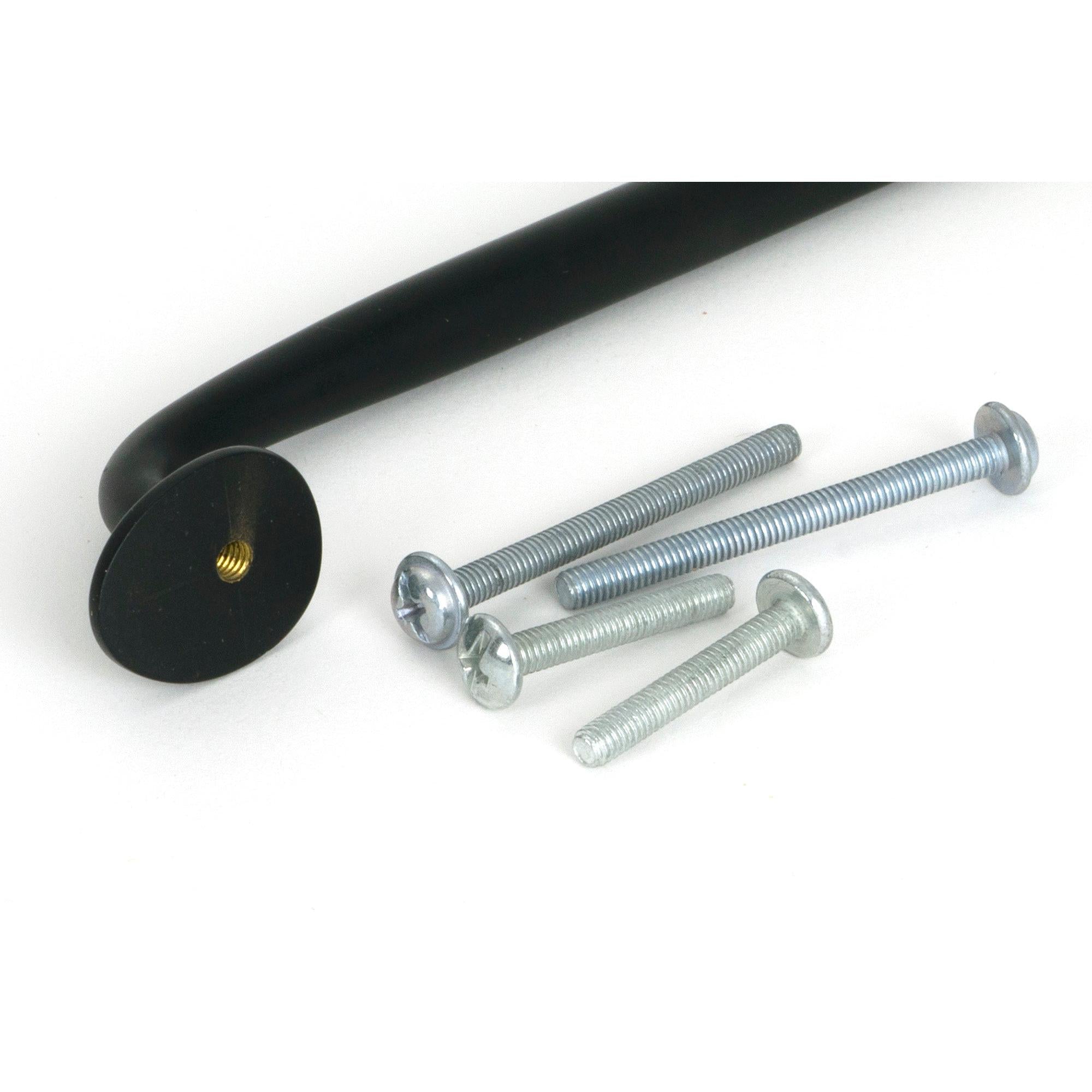 Matt Black Moore Pull Handle - Large - Pull Handles - From The Anvil - Yester Home