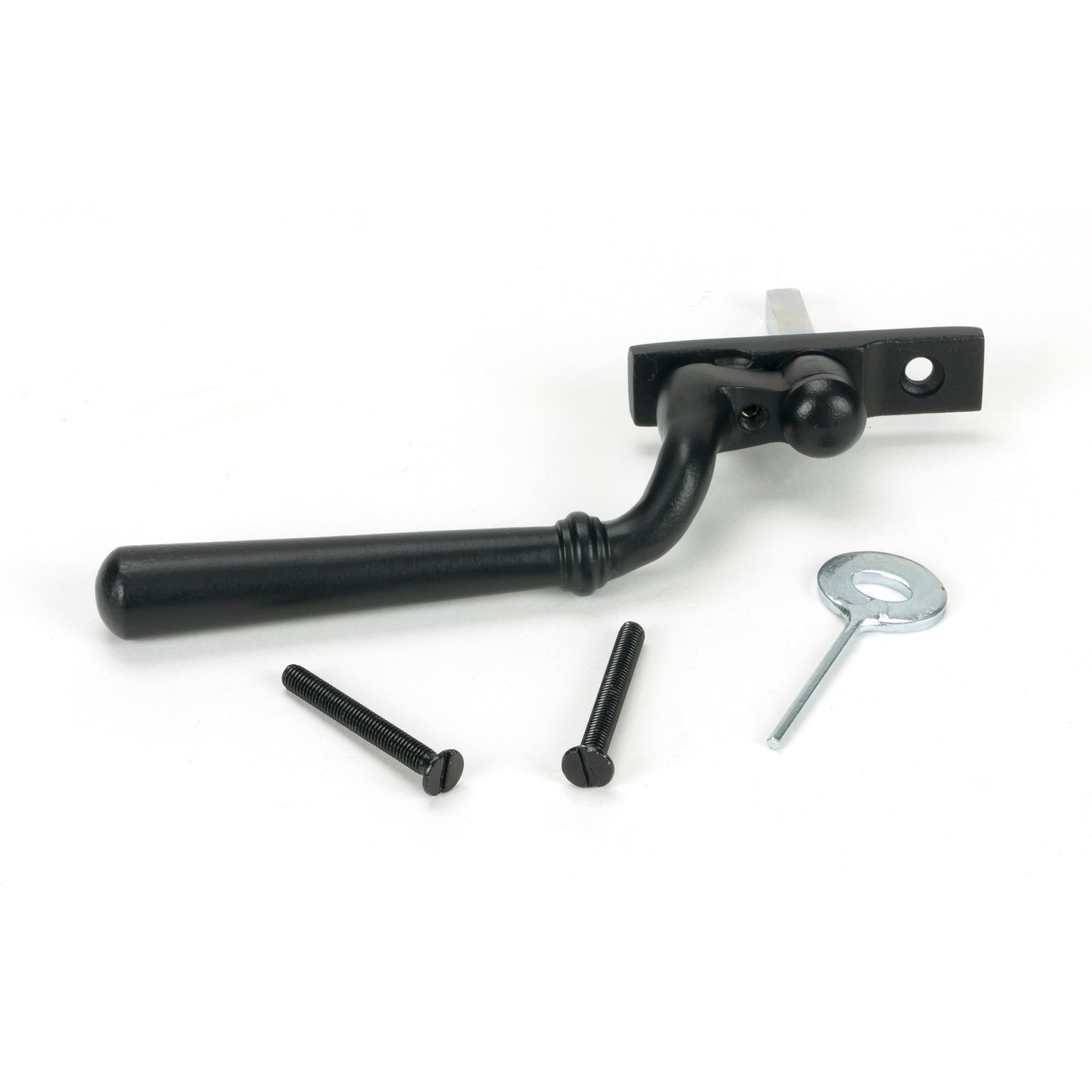 Matt Black Newbury Espag - RH | From The Anvil - Espag. Fasteners - From The Anvil - Yester Home
