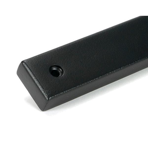 Matt Black Newbury Slimline Lever Espag. Latch Set | From The Anvil-Espagnolette-Yester Home
