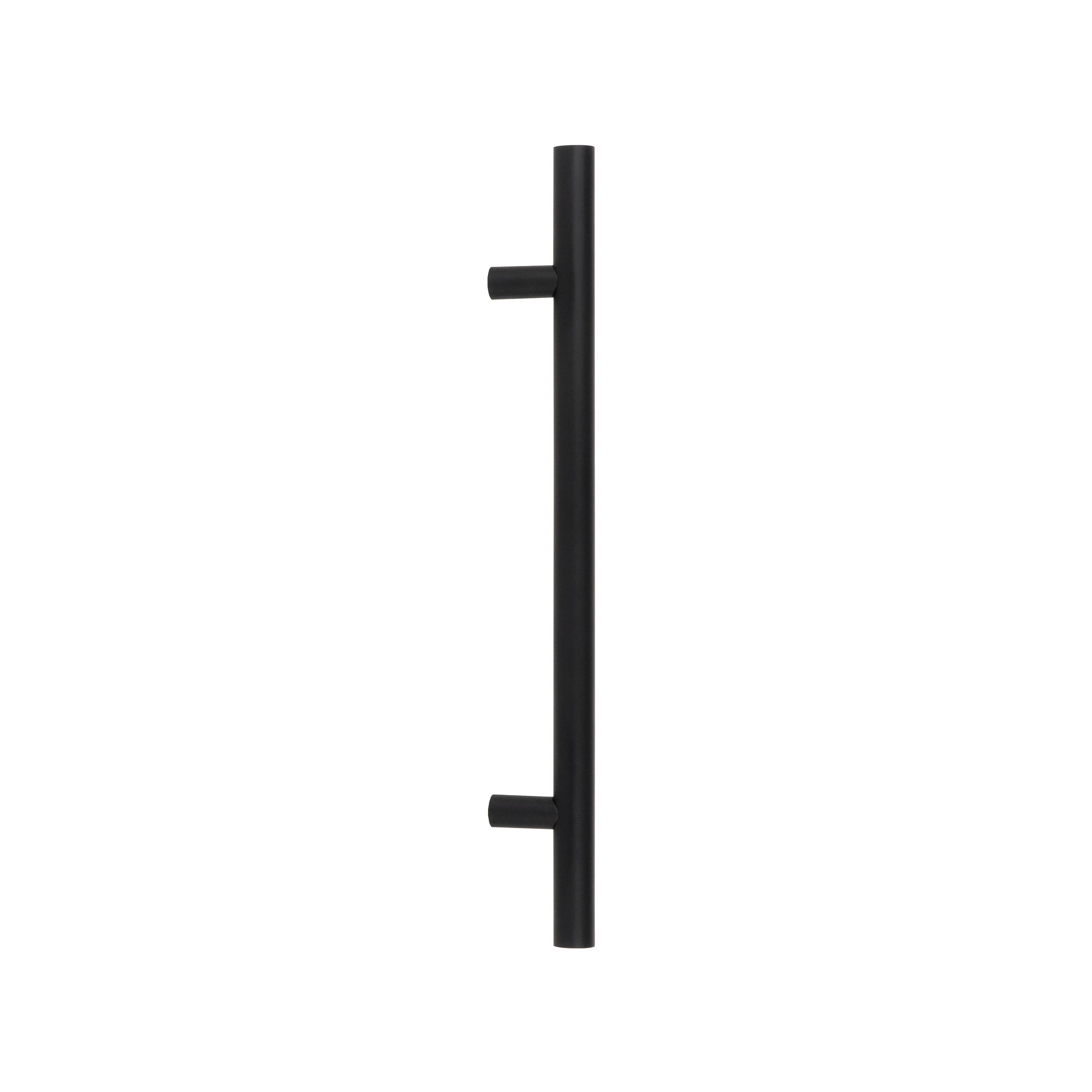 Matt Black SS (316) 0.6m T Bar Handle Bolt Fix 32mm Ø | From The Anvil - Door Pull Handles - From The Anvil - Yester Home