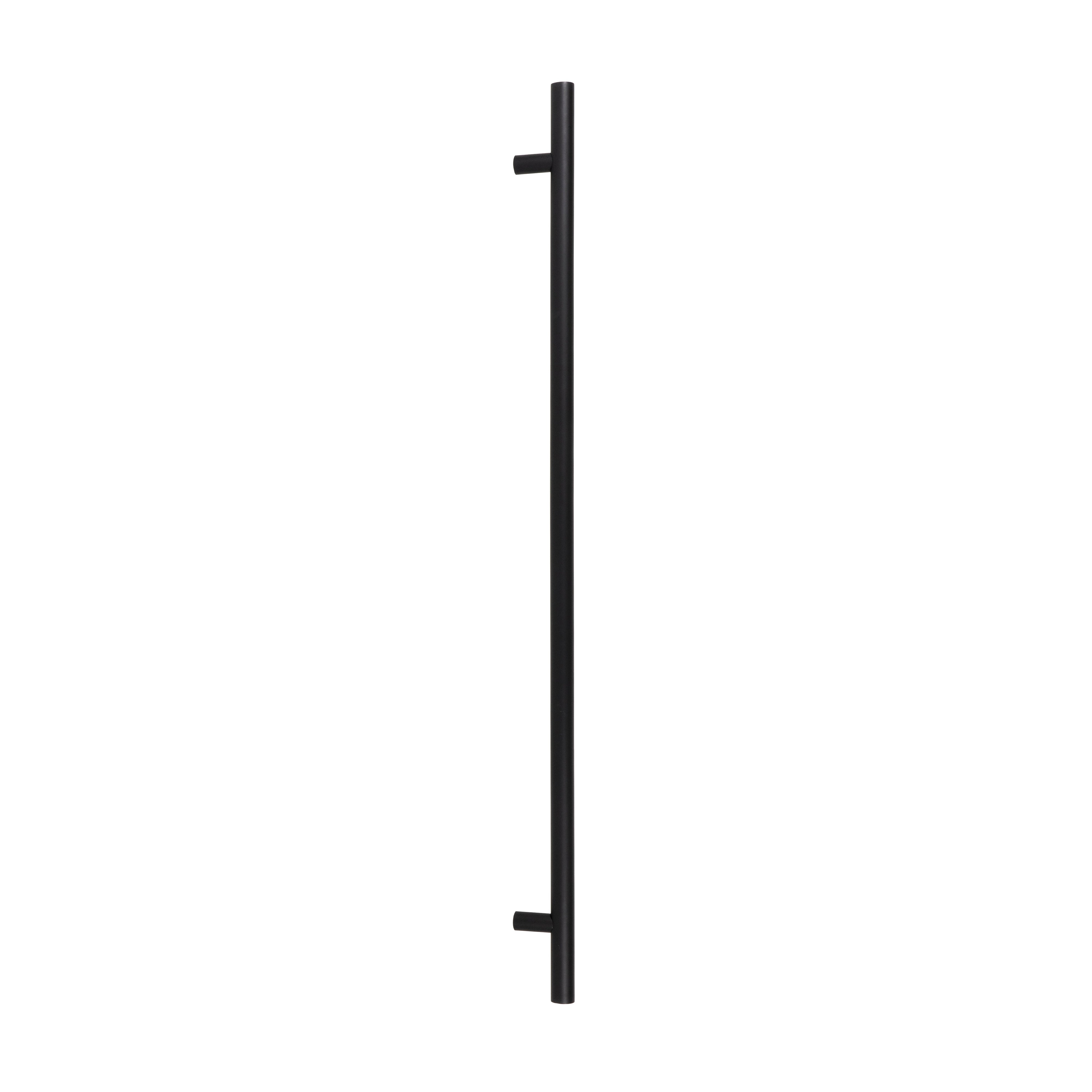 Matt Black SS (316) 1.2m T Bar Handle Secret Fix 32mm Ø | From The Anvil-Pull Handles-Yester Home