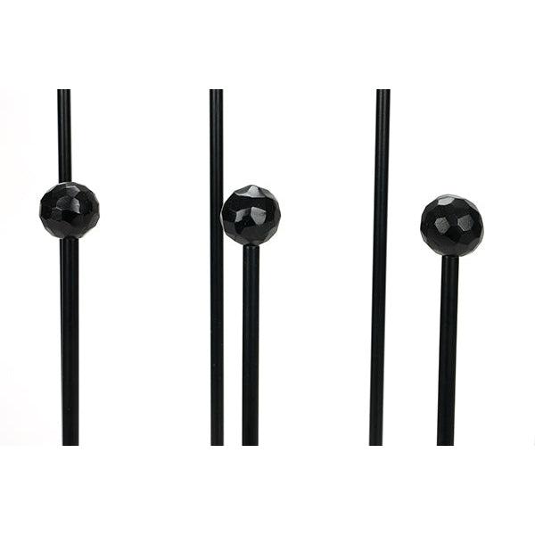 Matt Black Six Pair Boot Rack | From The Anvil-Boot Stands & Racks-Yester Home