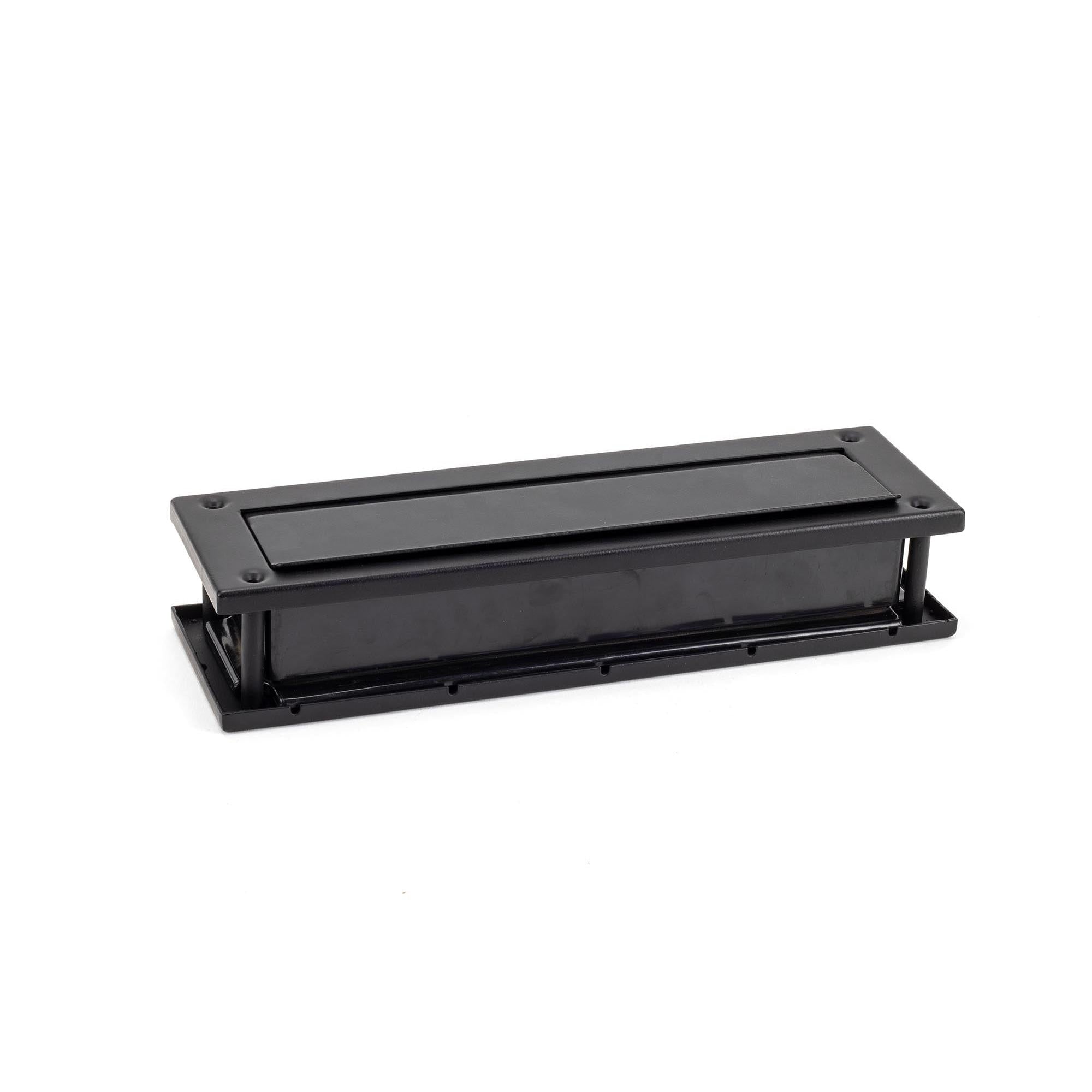 Matt Black Traditional Letterbox | From The Anvil - Letterbox - From The Anvil - Yester Home