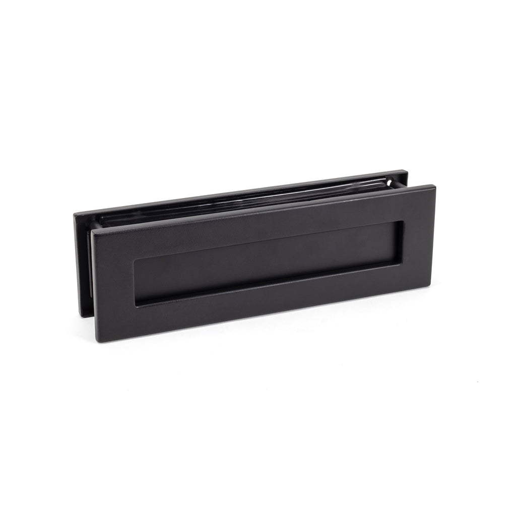 Matt Black Traditional Letterbox | From The Anvil-Letterbox-Yester Home