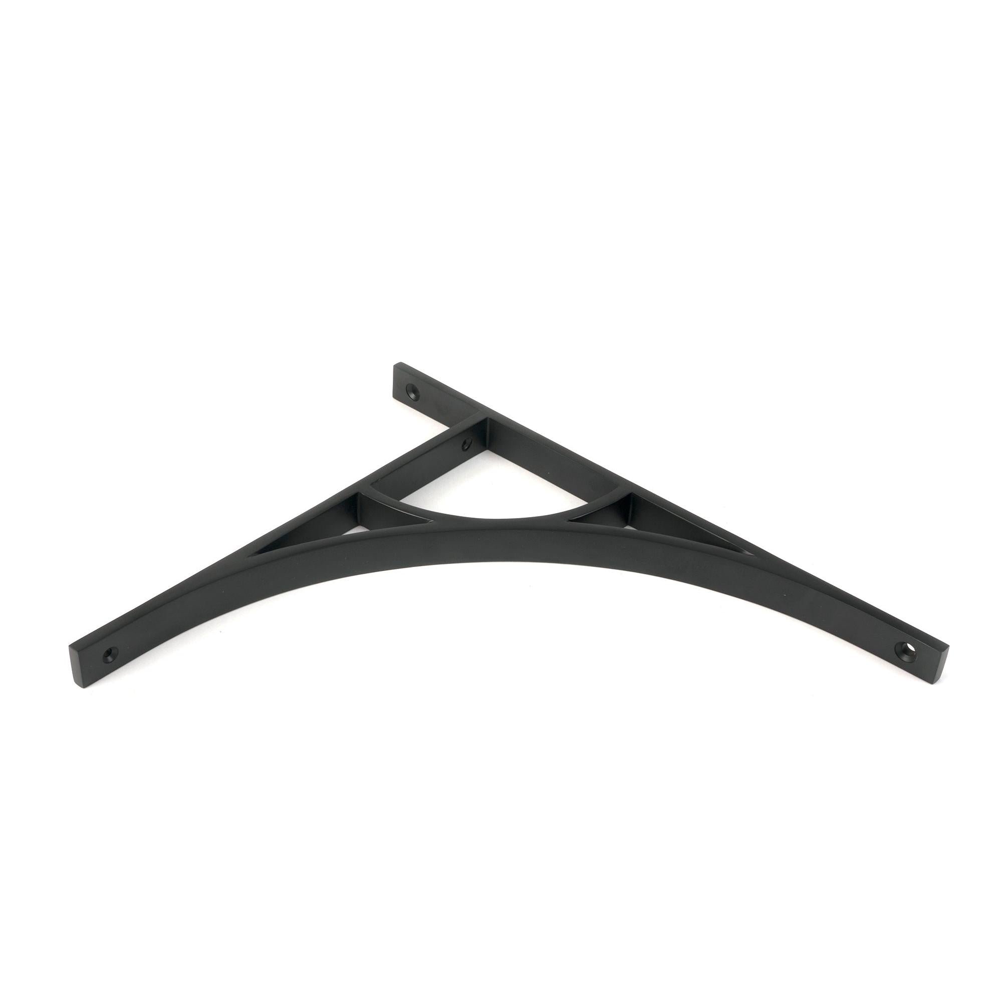 Matt Black Tyne Shelf Bracket (314mm x 250mm) | From The Anvil - Shelf Brackets - From The Anvil - Yester Home