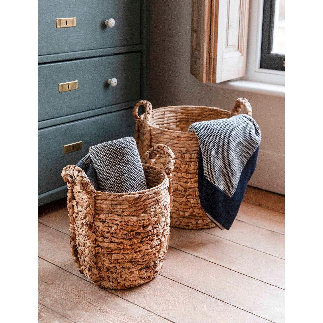 Milborne Woven Basket| Set of 2 - Baskets - Garden Trading - Yester Home