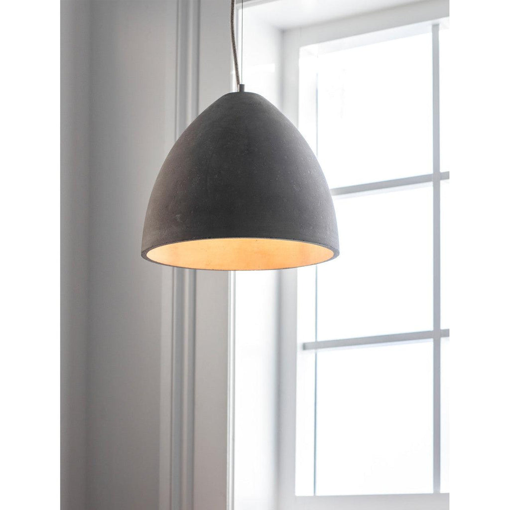 Millbank Pendant Light, Large - Polymer Concrete-Pendant & Ceiling Lights-Yester Home