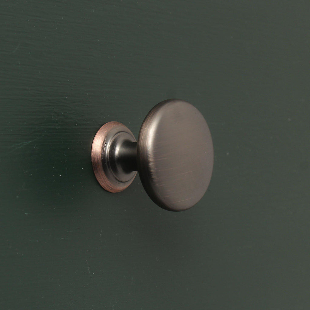 Monmouth American Copper Cupboard Handles-Cabinet Handles-Yester Home