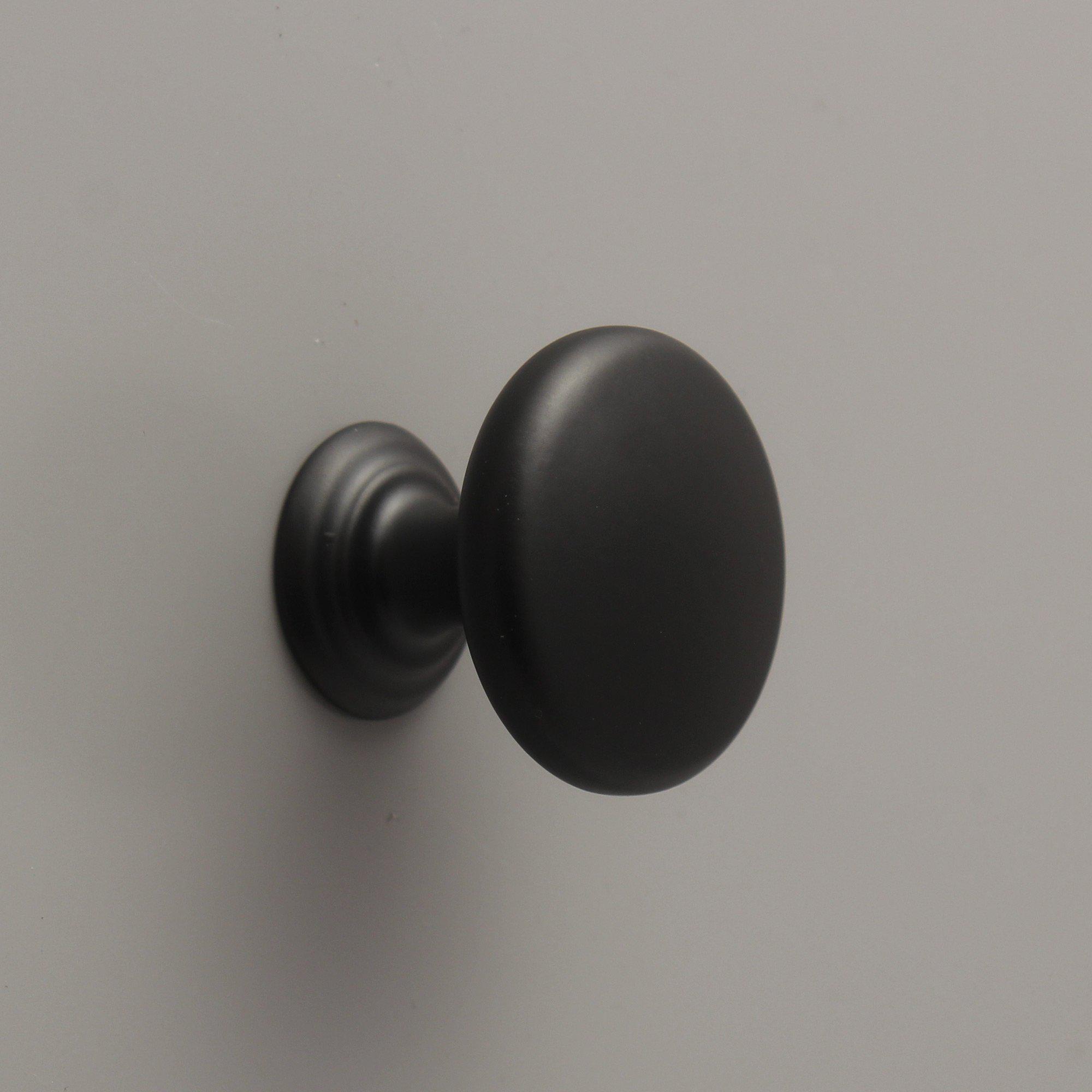 Monmouth Black Cupboard Handles-Cabinet Handles-Yester Home
