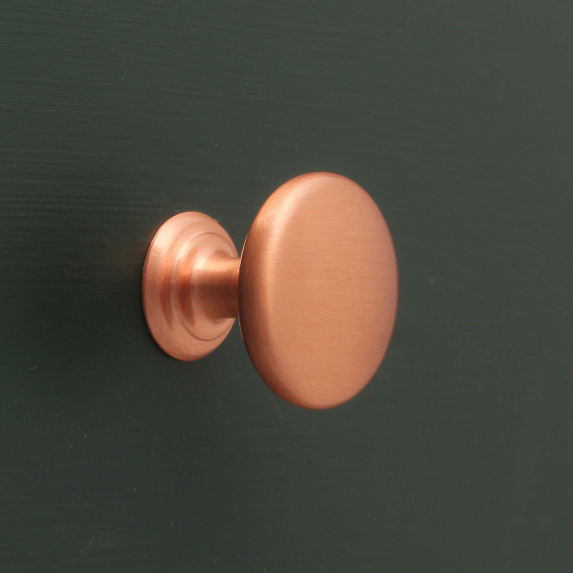 Monmouth Brushed Copper Cupboard Handles-Cabinet Handles-Yester Home