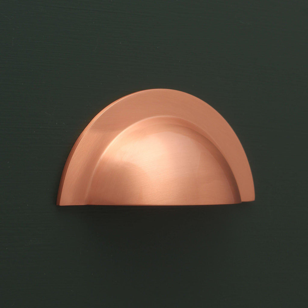 Monmouth Brushed Copper Cupboard Handles-Cabinet Handles-Yester Home