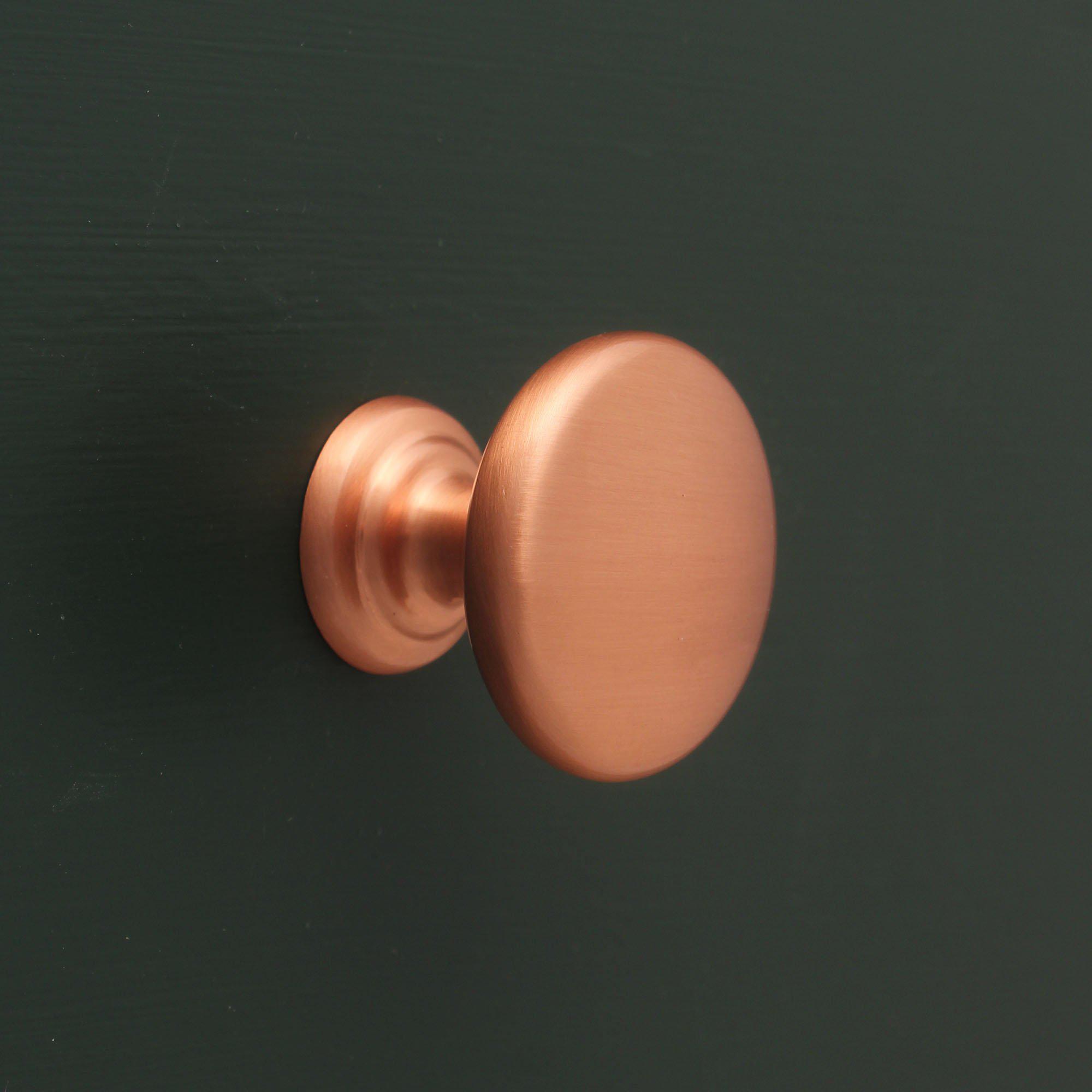 Monmouth Brushed Copper Cupboard Handles-Cabinet Handles-Yester Home