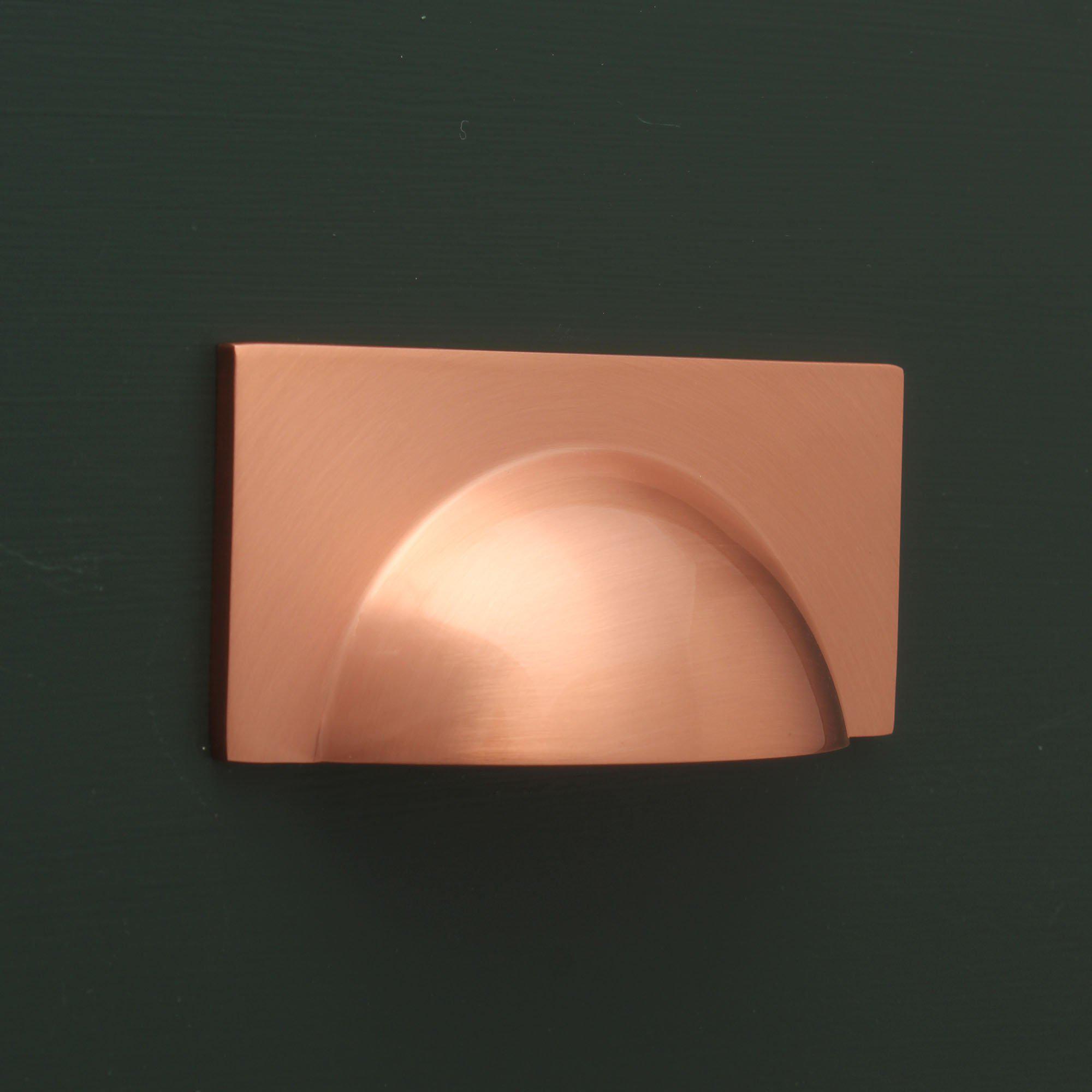Monmouth Brushed Copper Cupboard Handles-Cabinet Handles-Yester Home