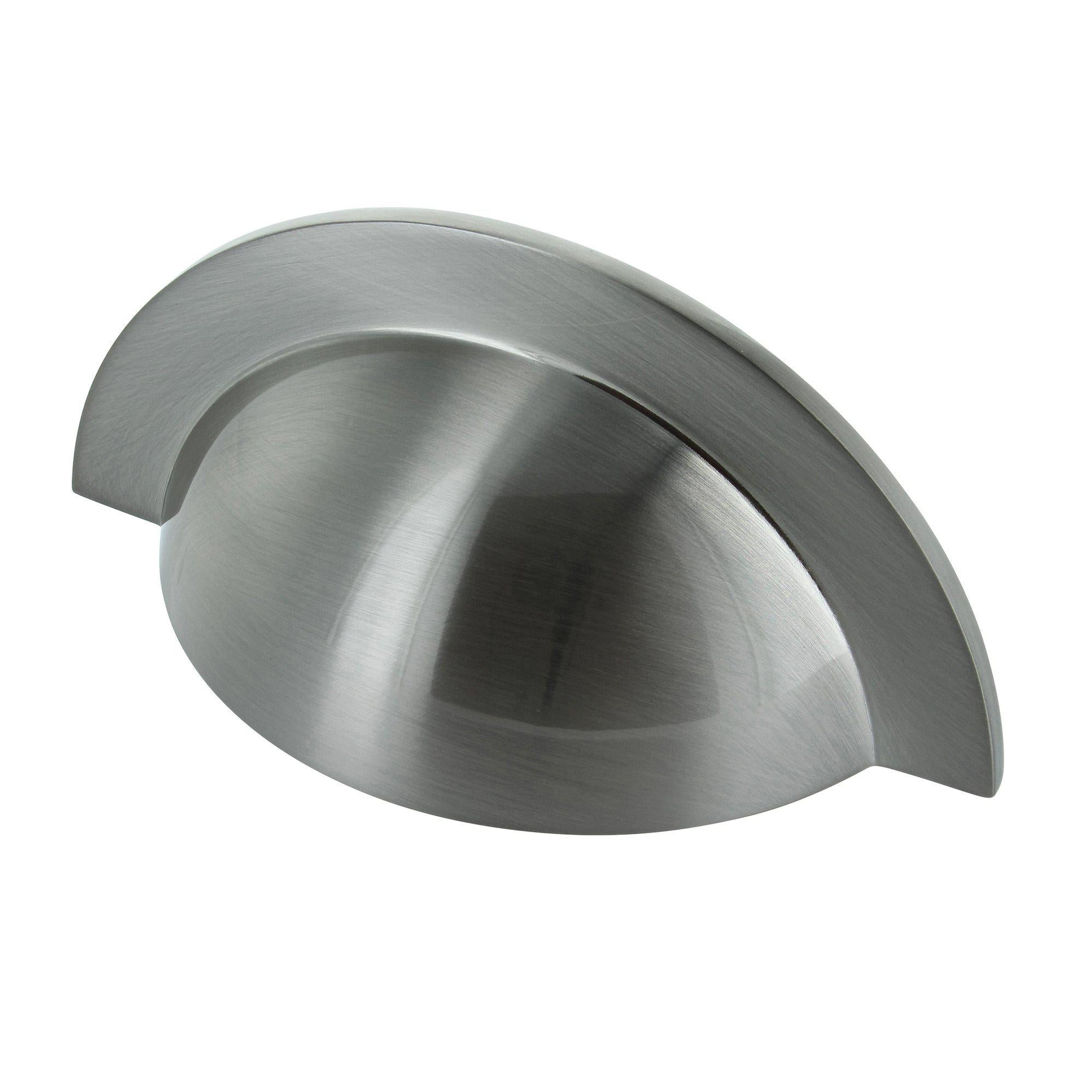 Monmouth Brushed Satin Nickel Cupboard Handles-Cabinet Handles-Yester Home