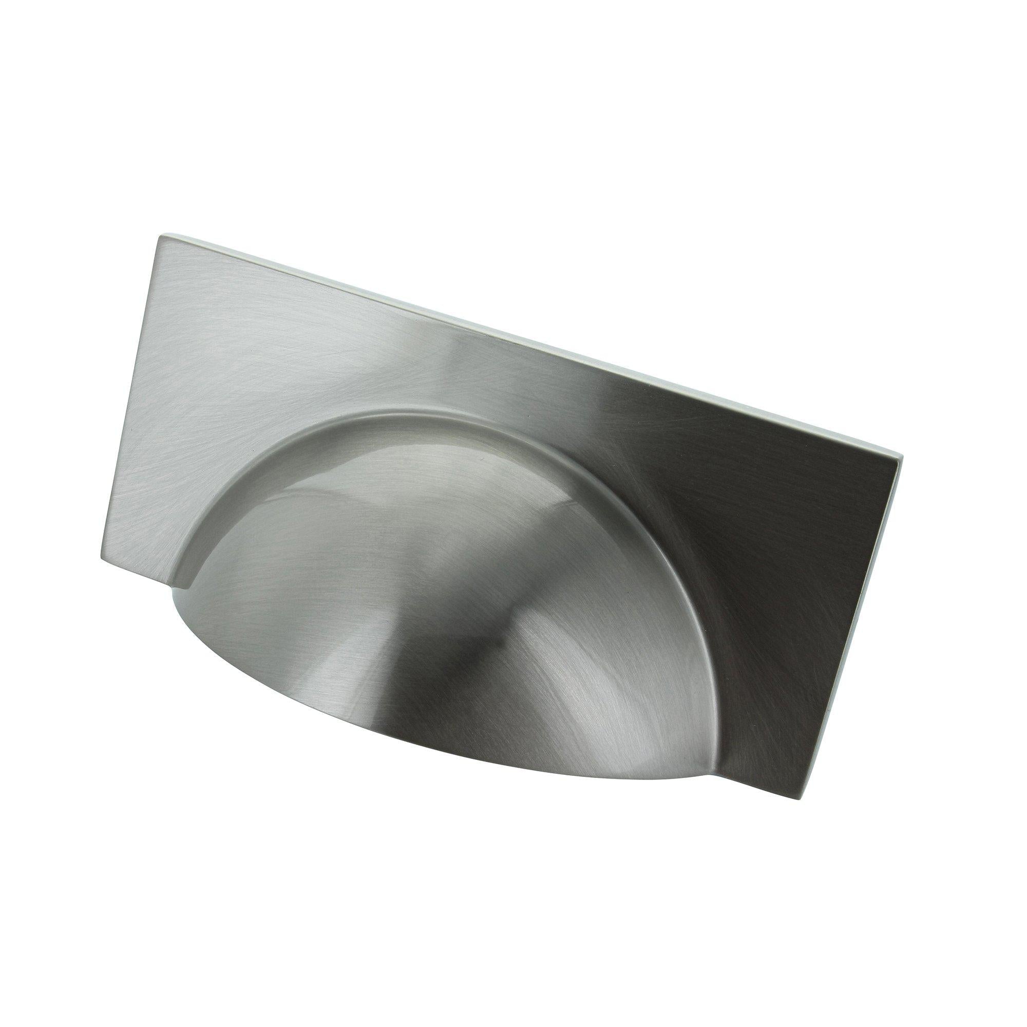 Monmouth Brushed Satin Nickel Cupboard Handles-Cabinet Handles-Yester Home