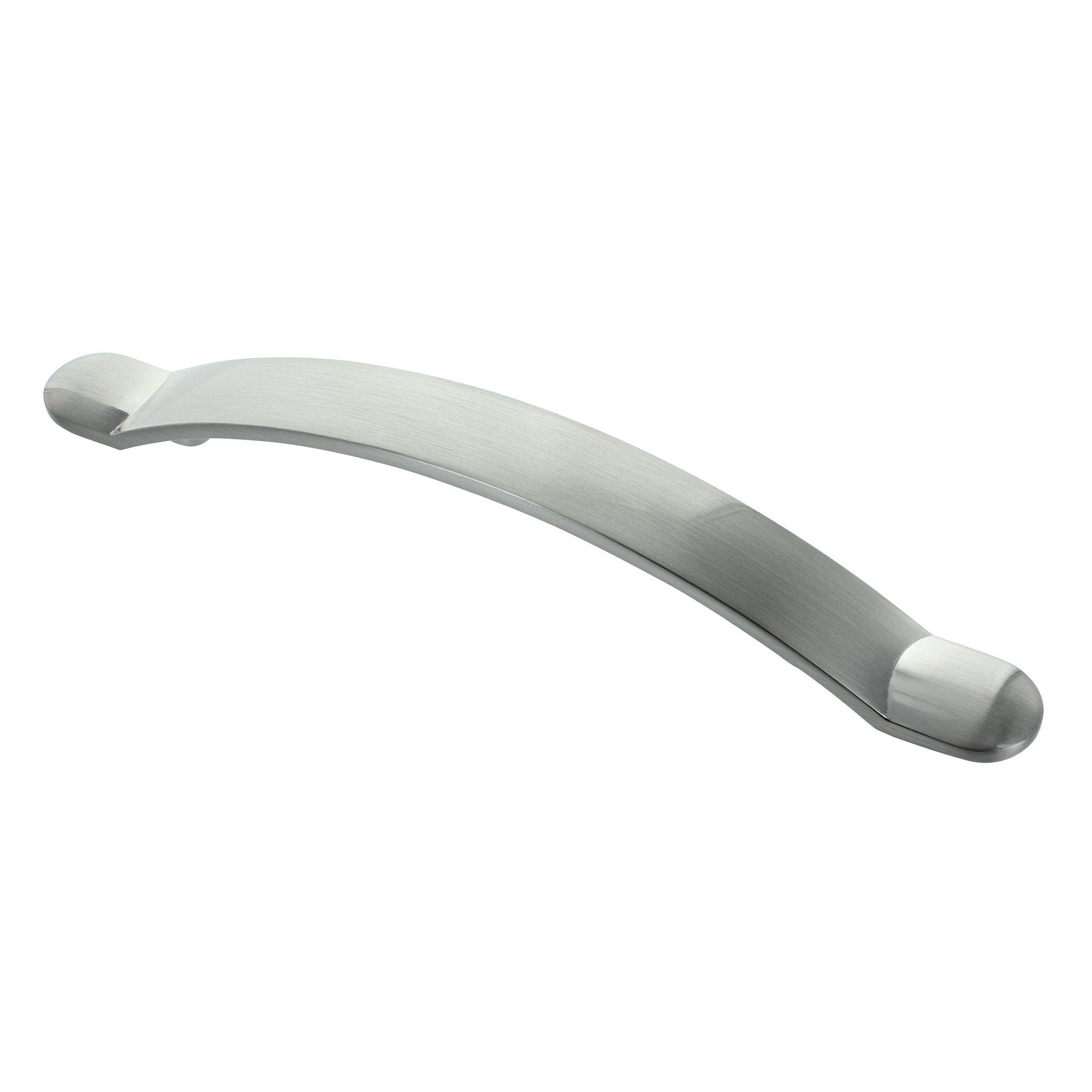 Monmouth Brushed Satin Nickel Cupboard Handles-Cabinet Handles-Yester Home