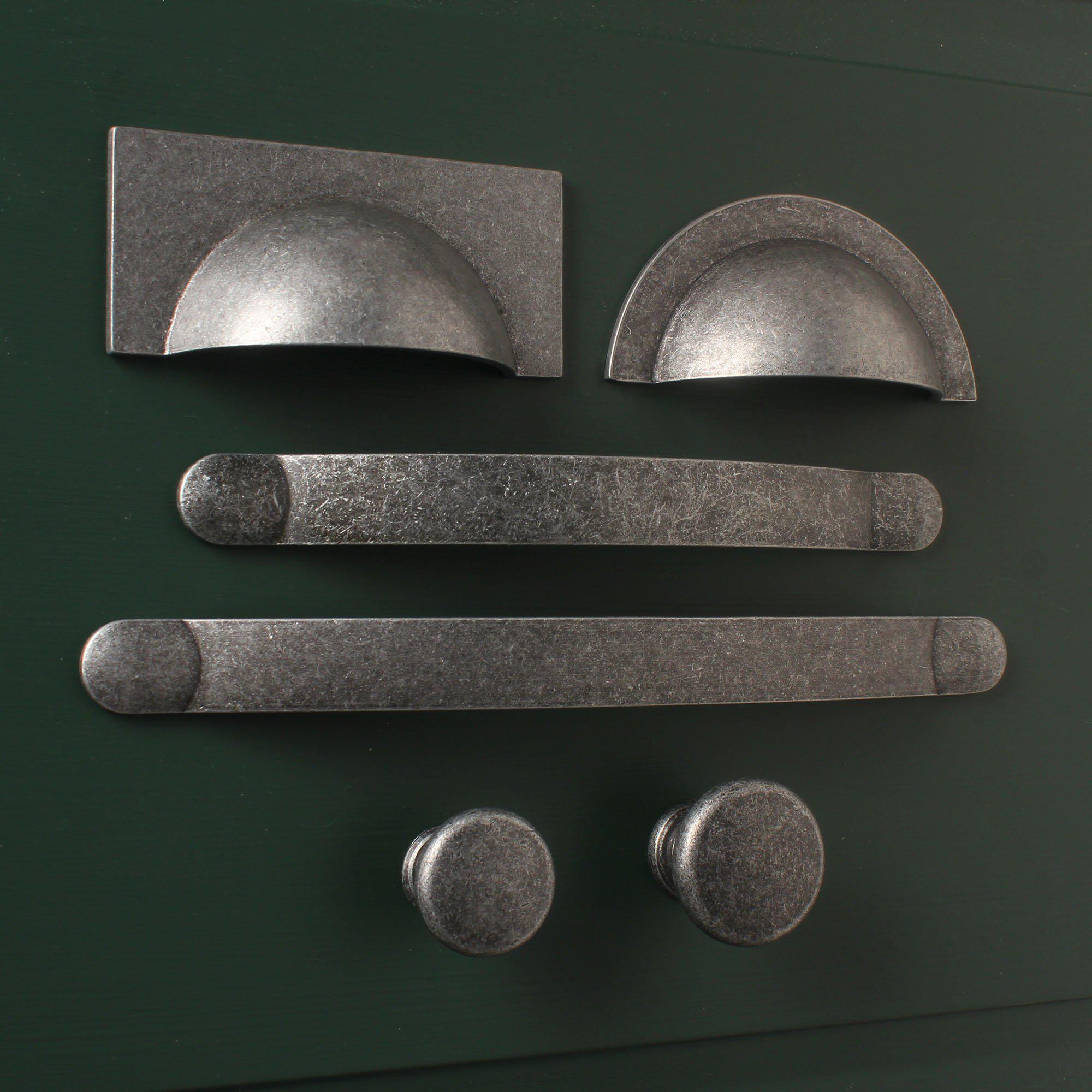 Monmouth Iron Cupboard Handles-Cabinet Handles-Yester Home