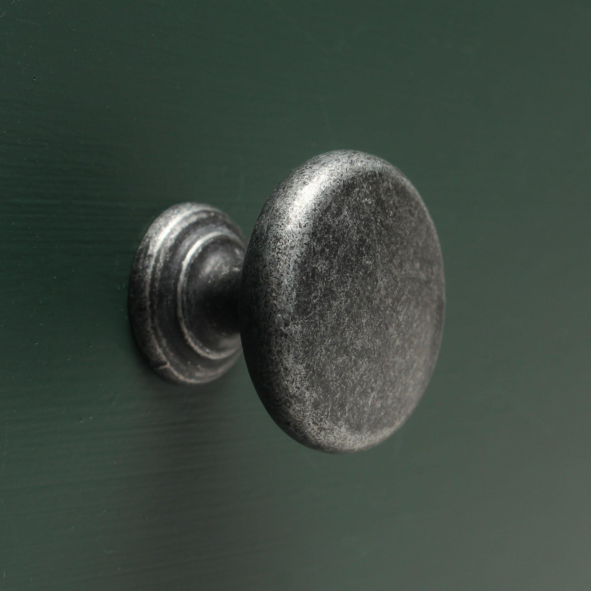 Monmouth Iron Cupboard Handles-Cabinet Handles-Yester Home