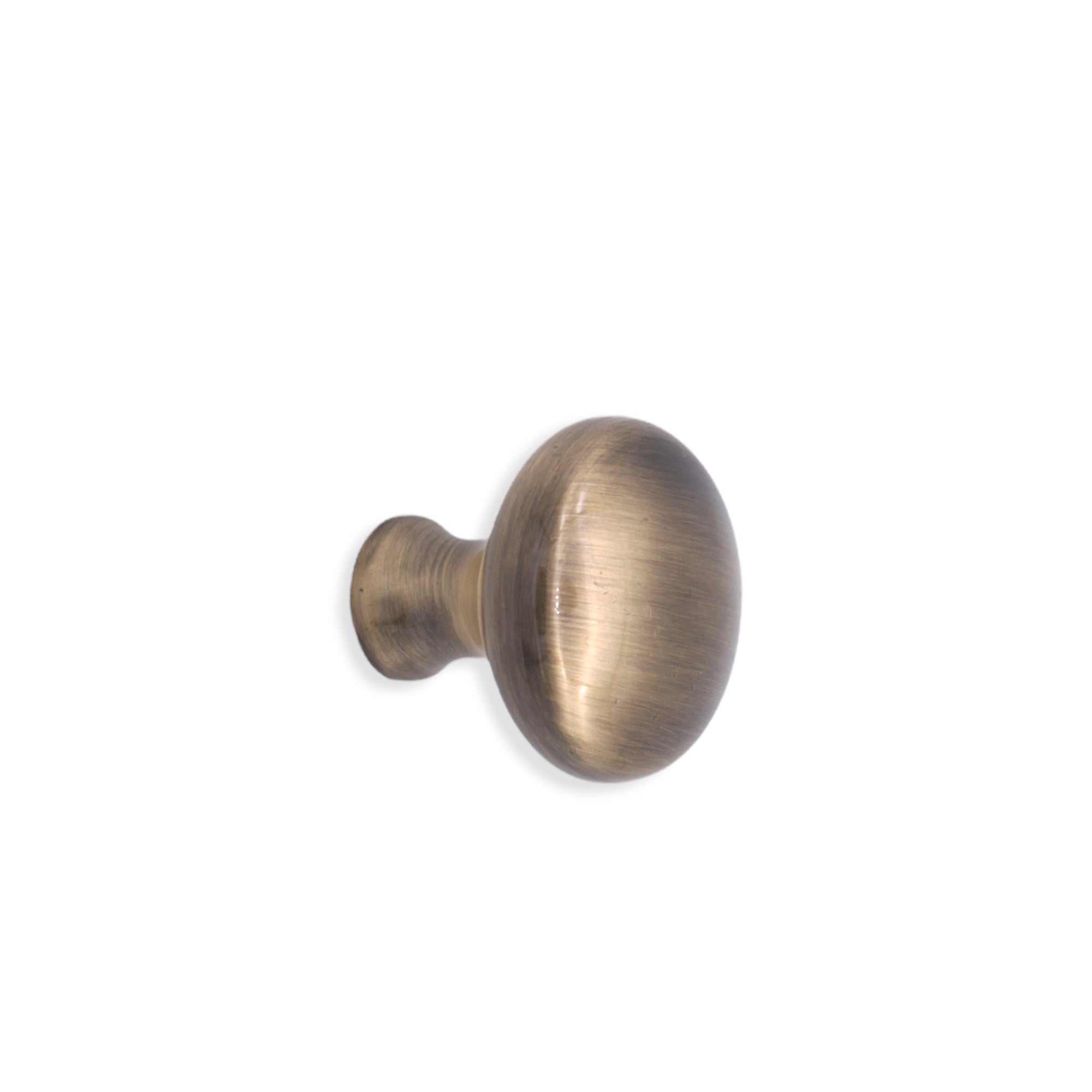 Mushroom 32mm Cupboard Knob Antique-Cupboard Knobs-Yester Home