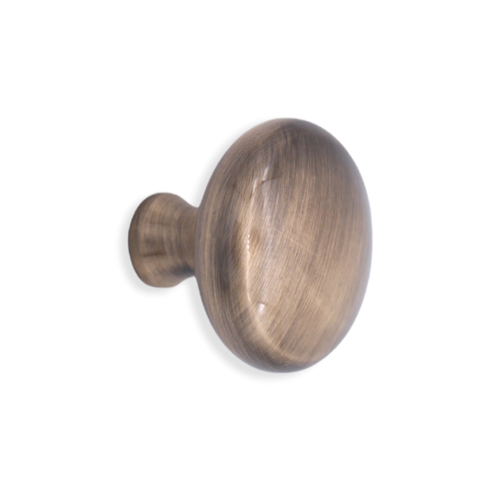 Mushroom 38mm Cupboard Knob Antique-Cupboard Knobs-Yester Home