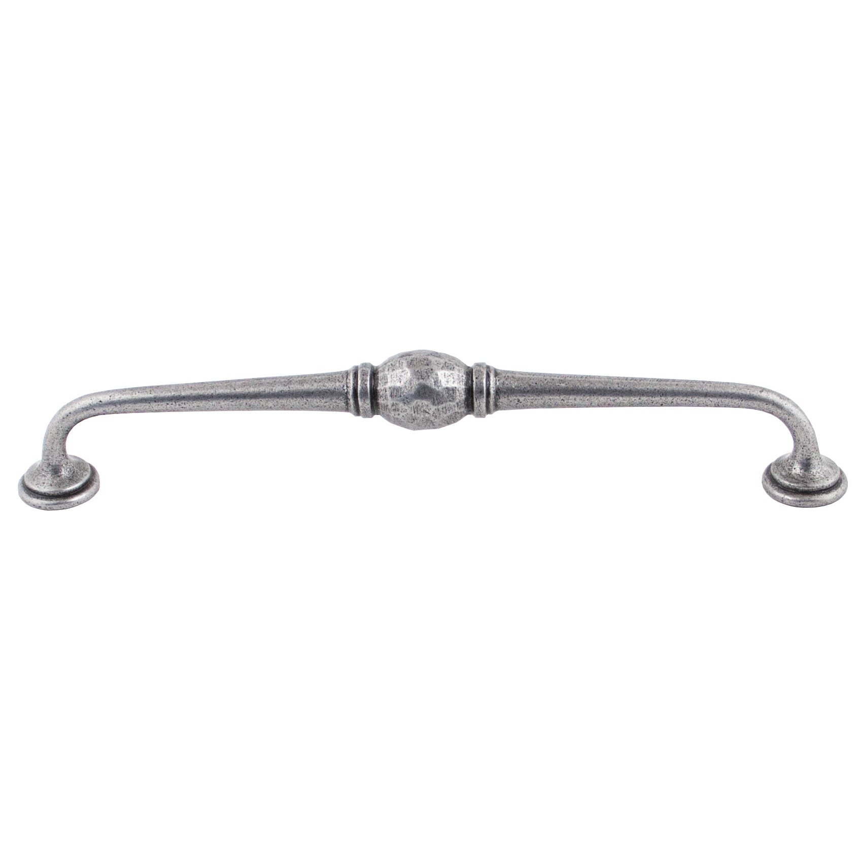 Natural Smooth 10" Hammered D Handle | From The Anvil-D Handles-Yester Home