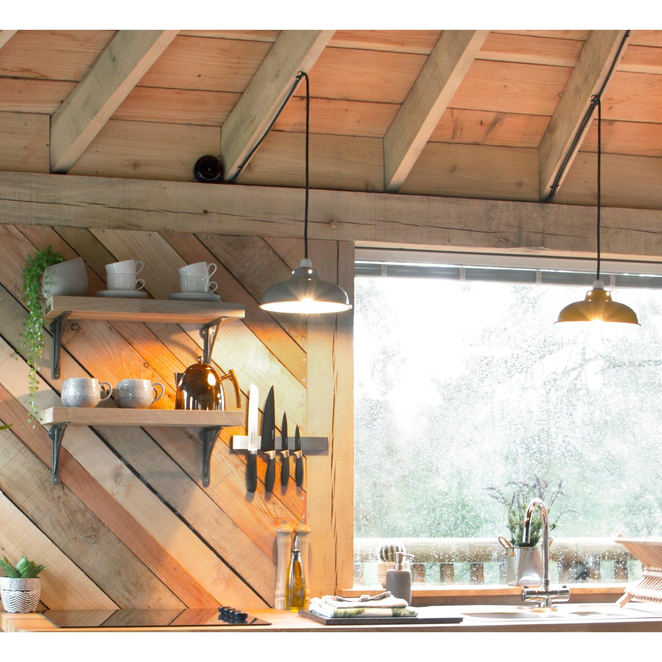 Natural Smooth 10'' x 7'' Curved Shelf Bracket | From The Anvil-9 - 10" Shelf Brackets-Yester Home