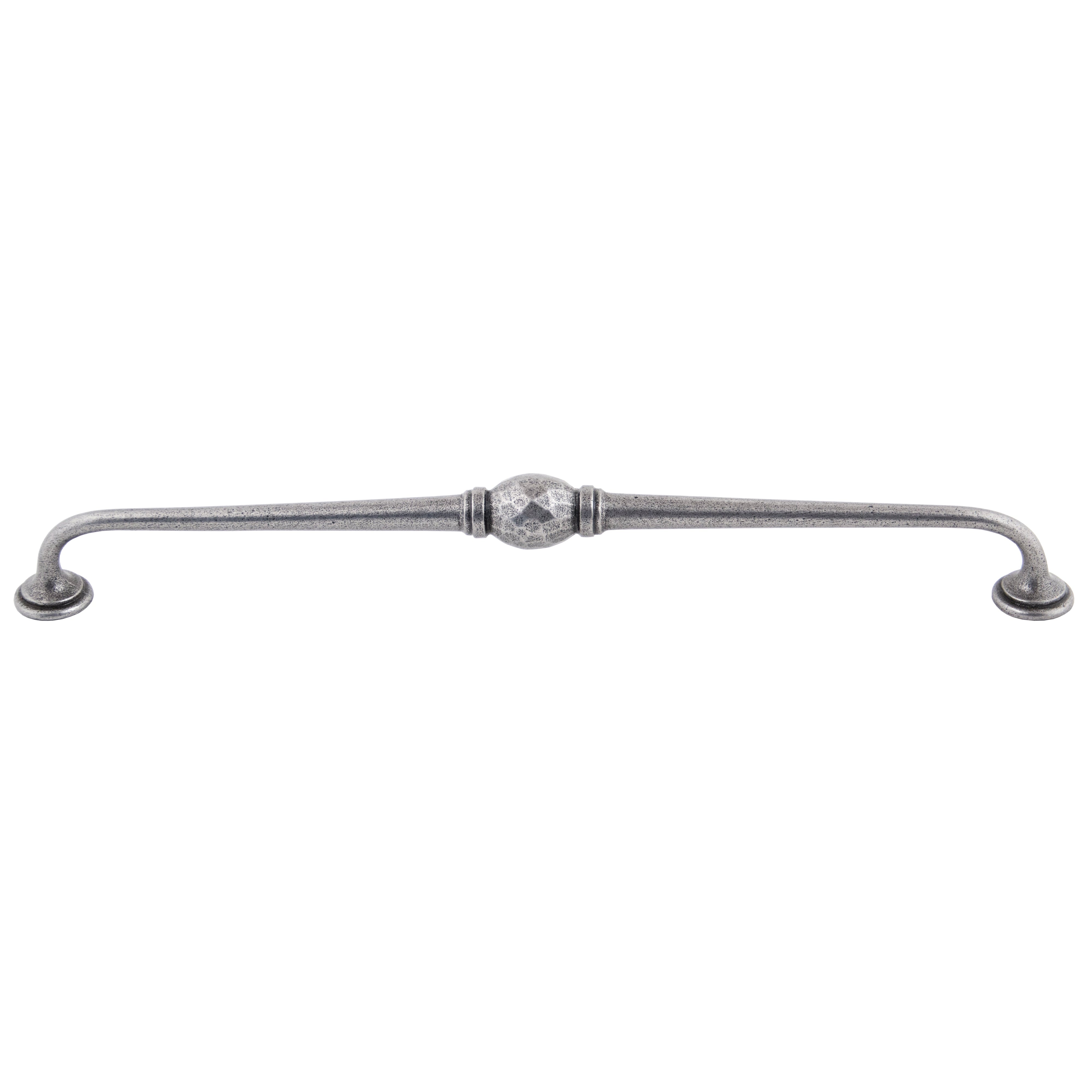 Natural Smooth 13 1/2" Hammered D Handle | From The Anvil-D Handles-Yester Home