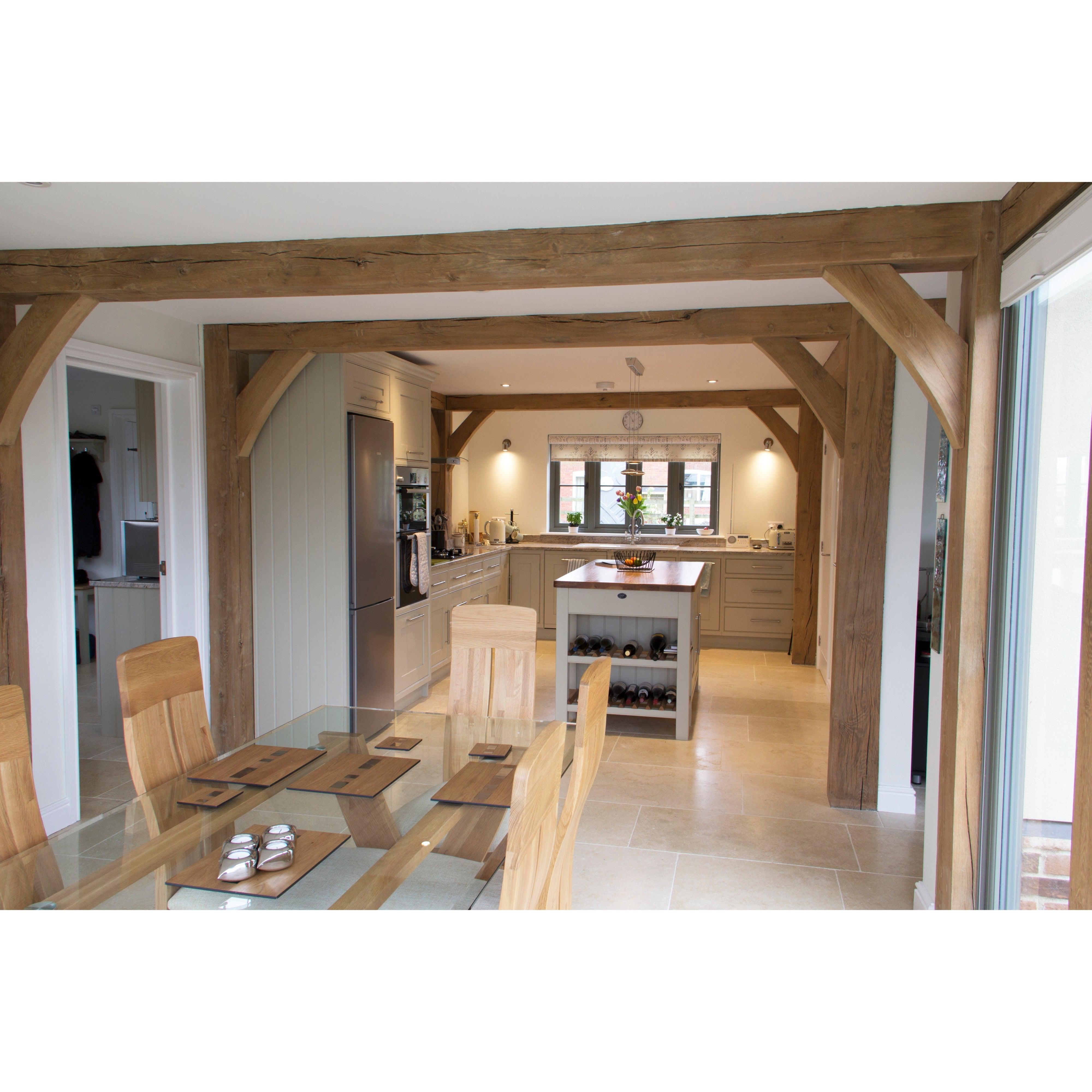 Natural Smooth 220mm Bar Pull Handle | From The Anvil-Pull Handles-Yester Home