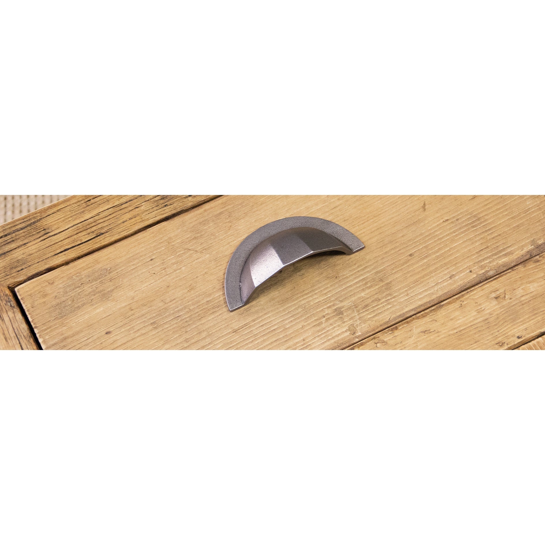 Natural Smooth 4" Shell Drawer Pull | From The Anvil-Drawer Pulls-Yester Home
