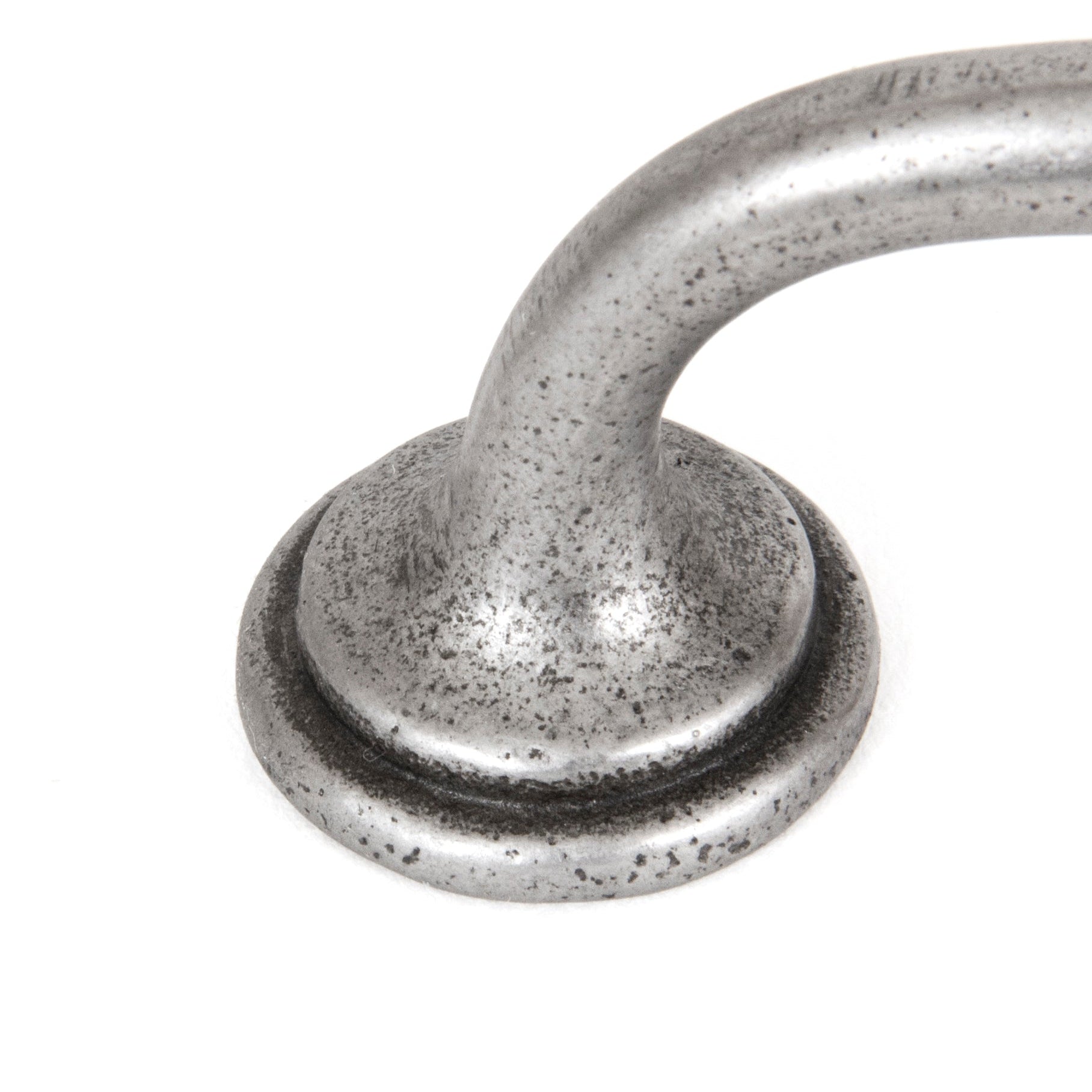 Natural Smooth 5" Hammered D Handle | From The Anvil-D Handles-Yester Home