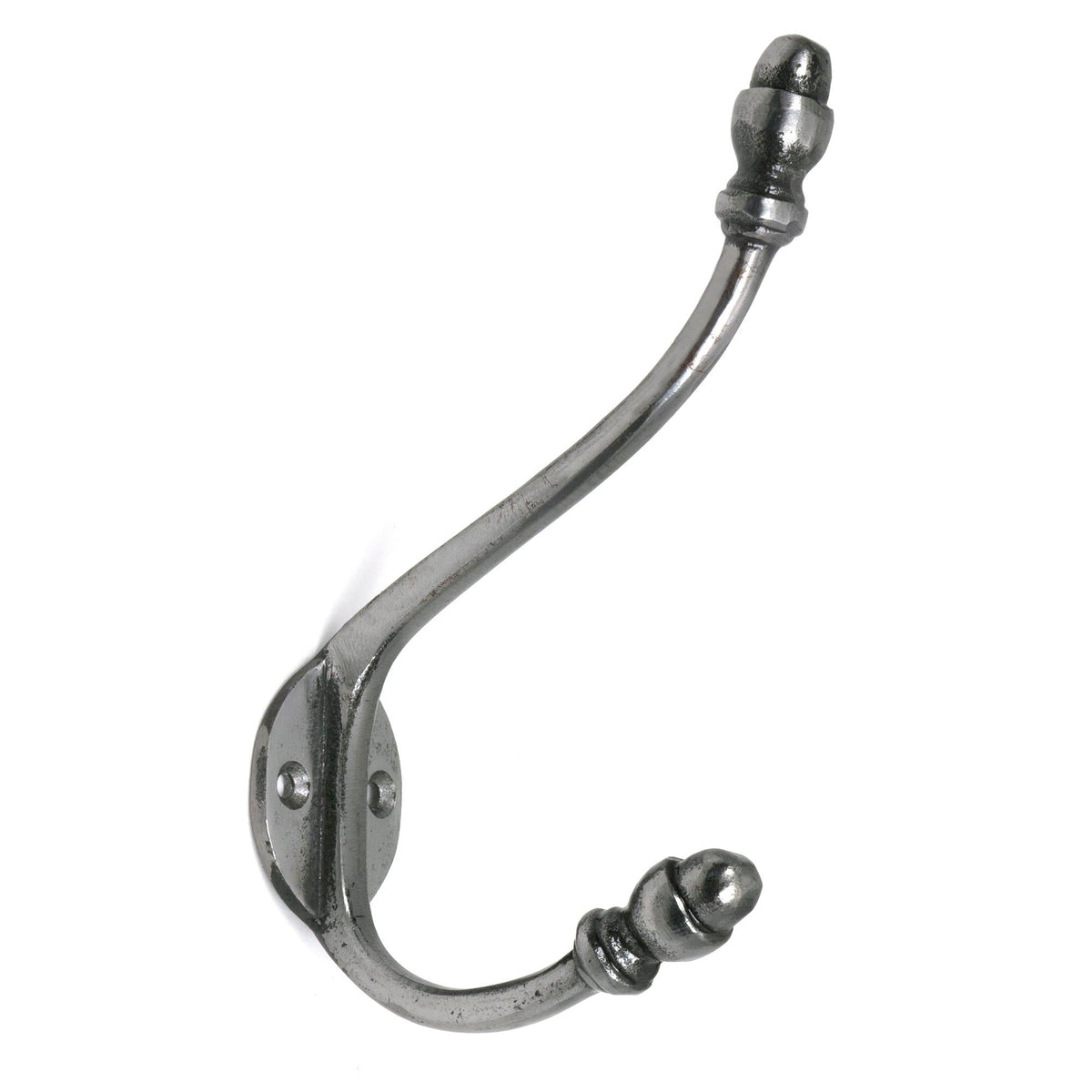 Natural Smooth 6 1/2" Hat & Coat Hook | From The Anvil - Coat Hooks - From The Anvil - Yester Home