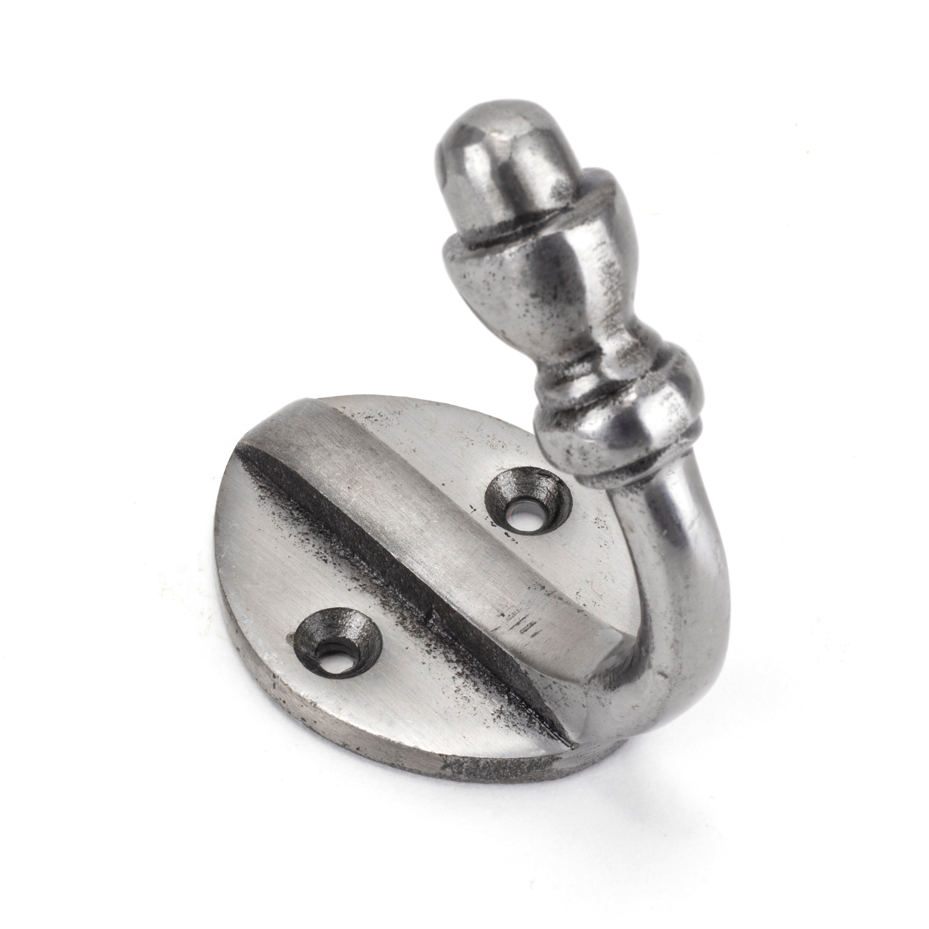 Natural Smooth Coat Hook | From The Anvil-Coat Hooks-Yester Home