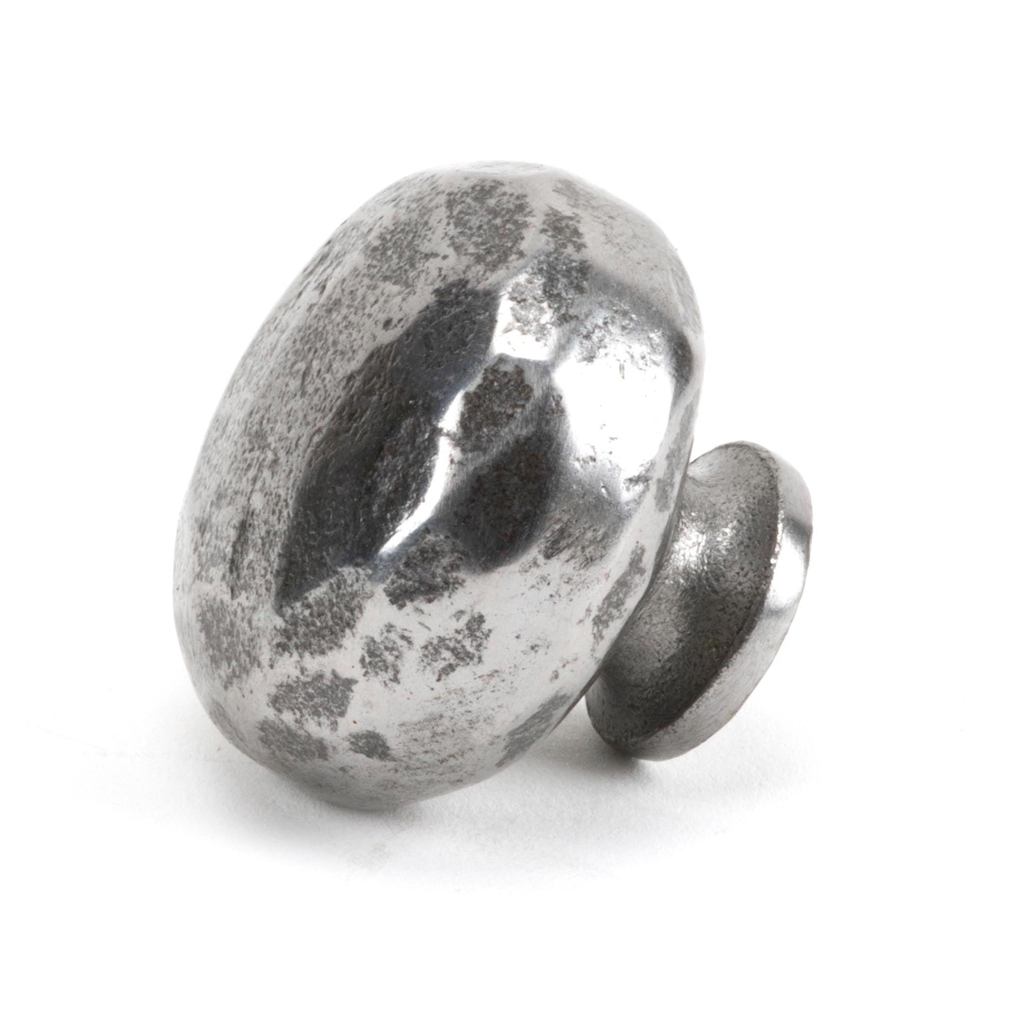 Natural Smooth Elan Cabinet Knob - Large | From The Anvil - Cabinet Knobs - From The Anvil - Yester Home
