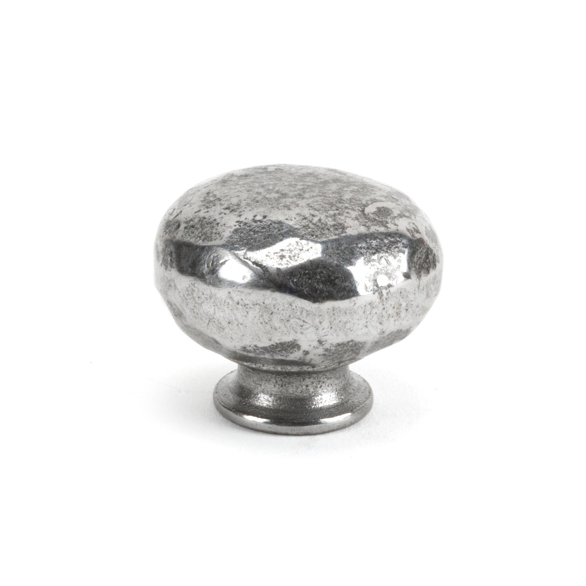 Natural Smooth Elan Cabinet Knob - Small | From The Anvil - Cabinet Knobs - From The Anvil - Yester Home