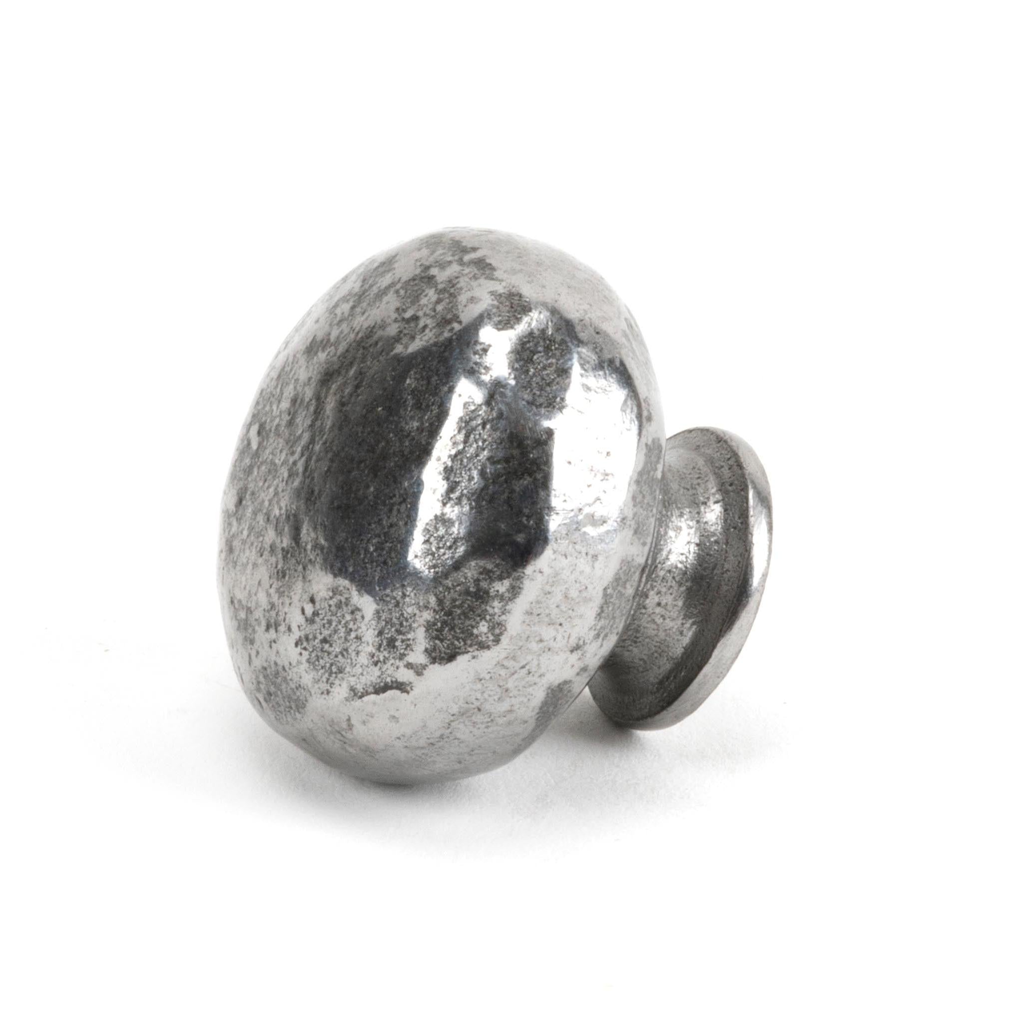 Natural Smooth Elan Cabinet Knob - Small | From The Anvil - Cabinet Knobs - From The Anvil - Yester Home