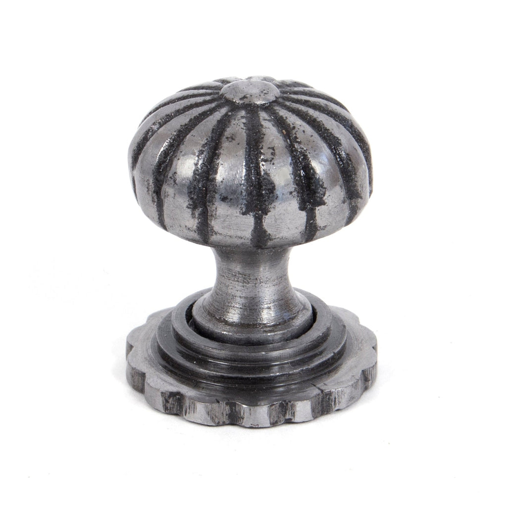 Natural Smooth Flower Cabinet Knob - Large | From The Anvil-Cabinet Knobs-Yester Home