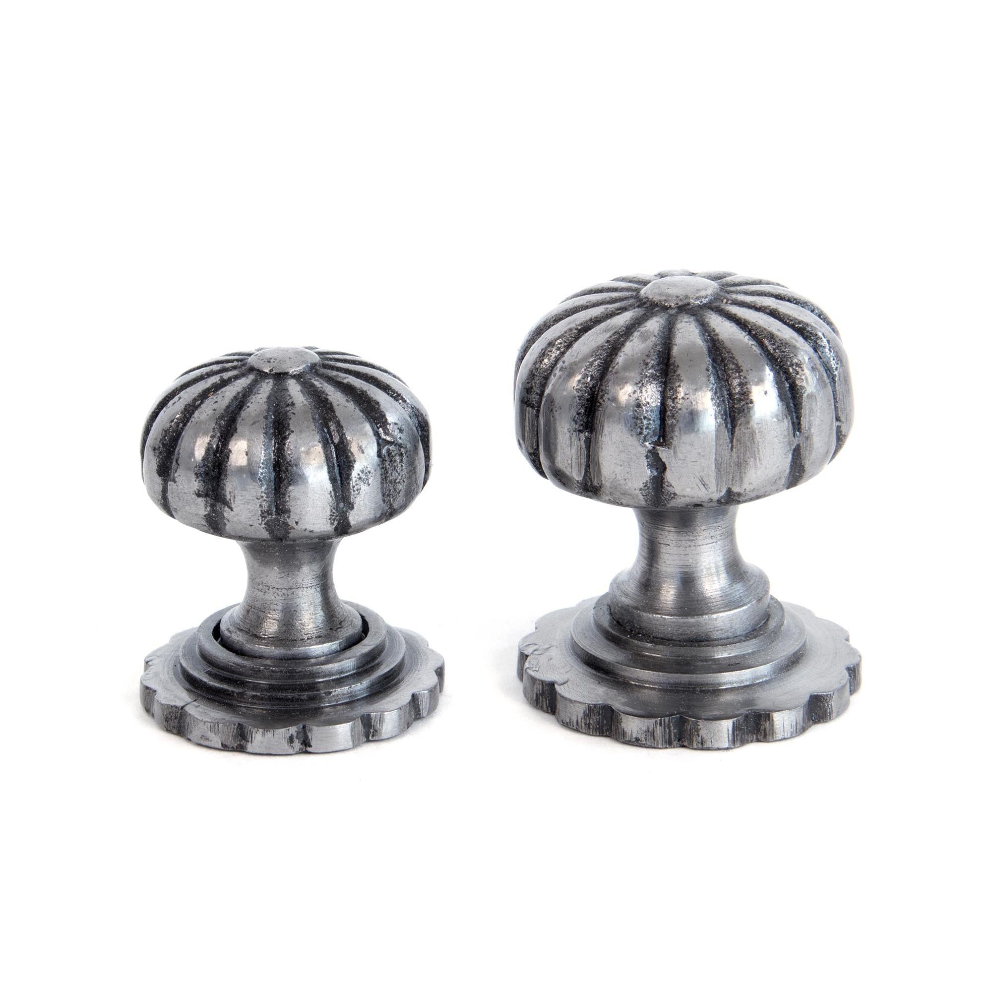 Natural Smooth Flower Cabinet Knob - Small | From The Anvil - Cabinet Knobs - From The Anvil - Yester Home