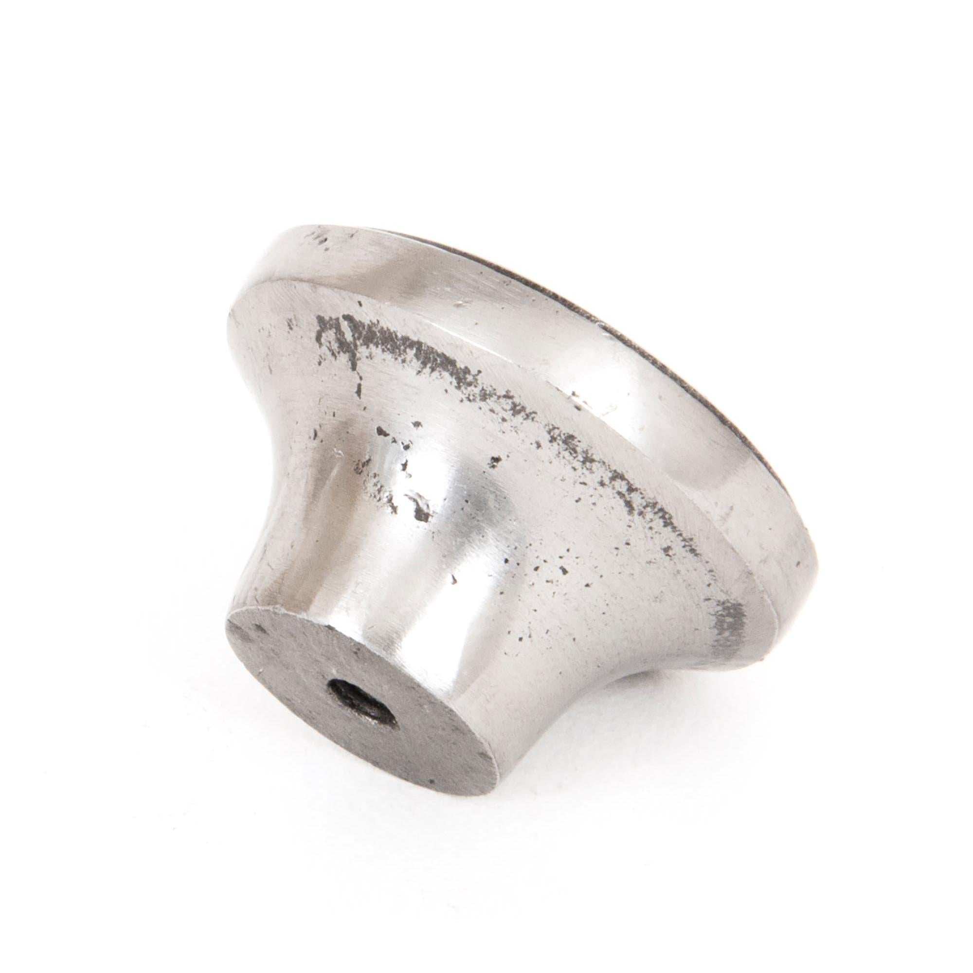 Natural Smooth Ribbed Cabinet Knob | From The Anvil - Cabinet Knobs - From The Anvil - Yester Home