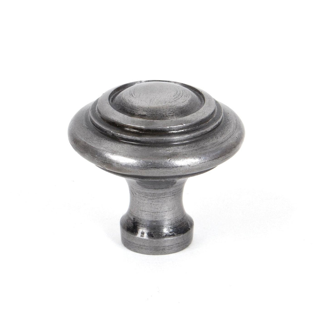 Natural Smooth Ringed Cabinet Knob - Large | From The Anvil-Cabinet Knobs-Yester Home