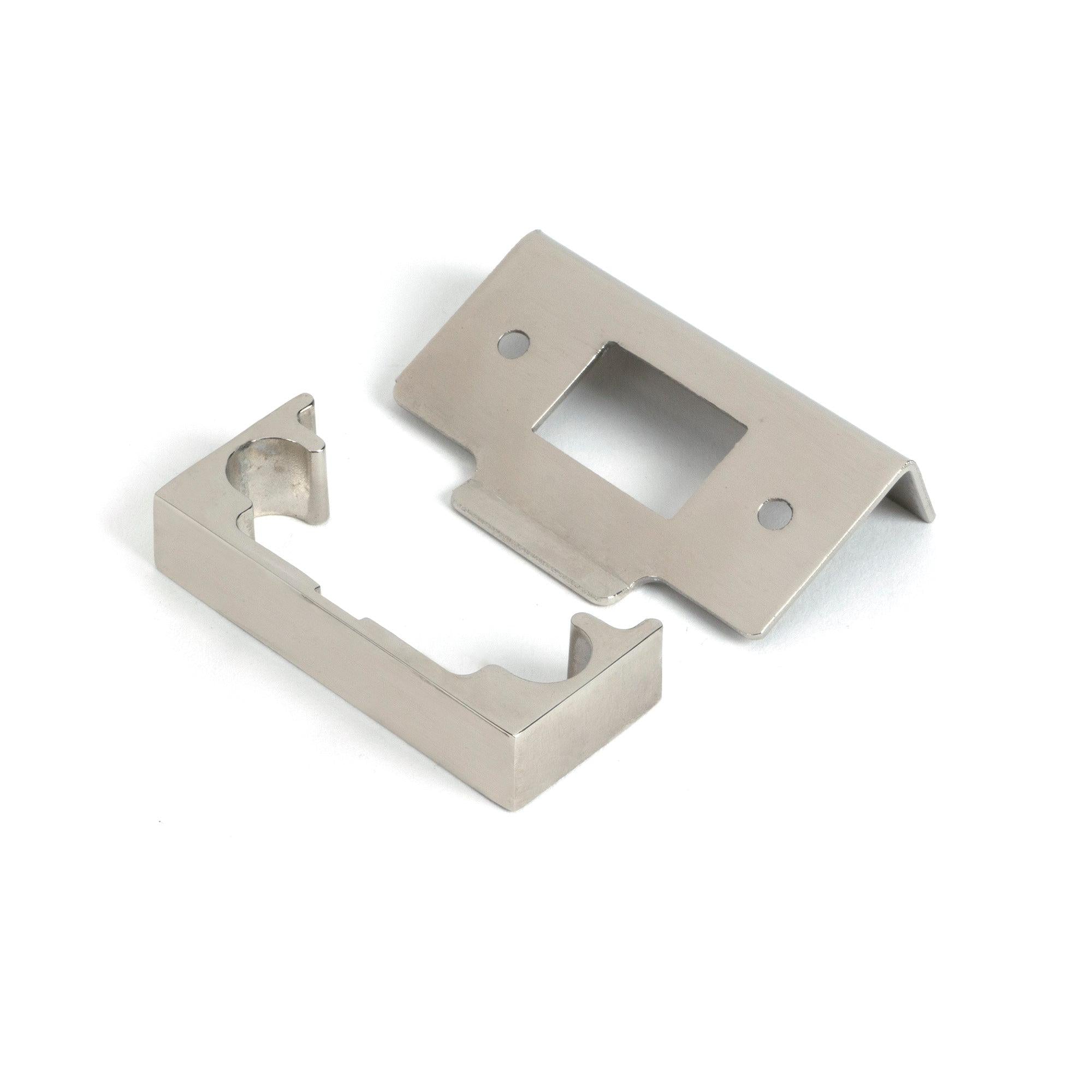 Nickel ½" Rebate Kit for Tubular Mortice Latch | From The Anvil - Latches - From The Anvil - Yester Home