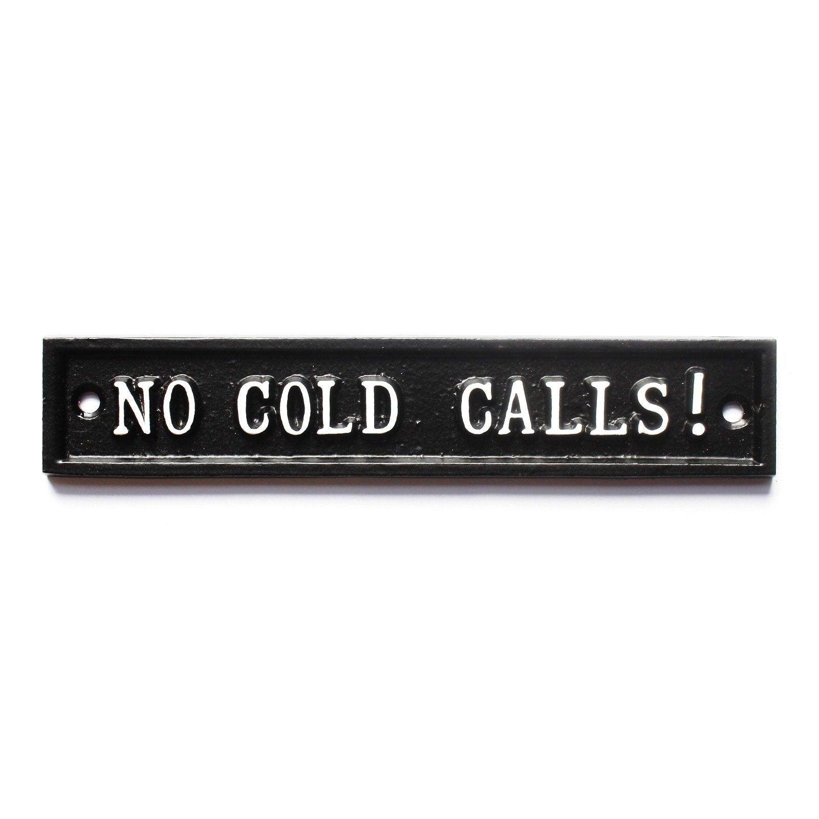 No Cold Calls! Sign-Front Door Signs-Yester Home
