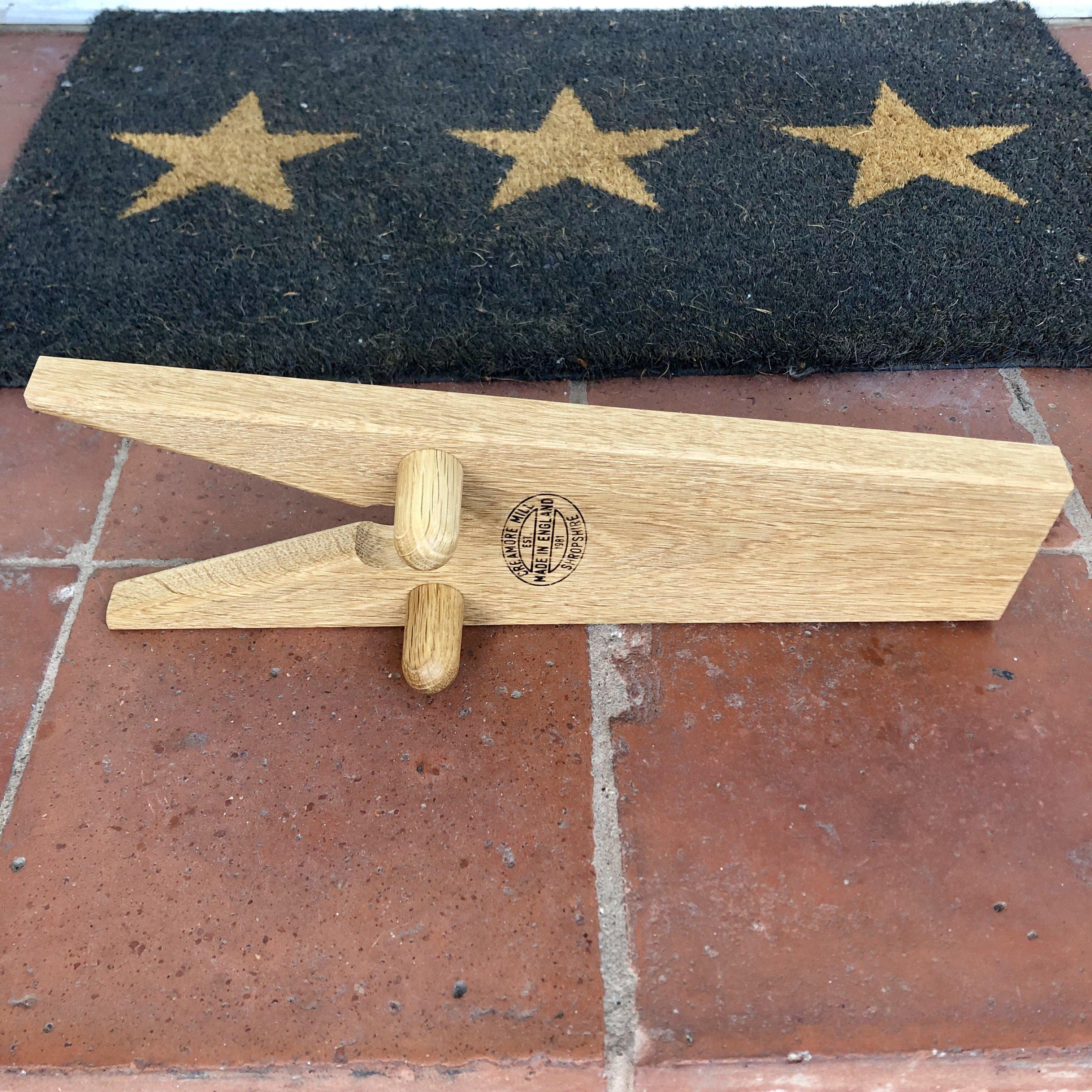 Oak Boot Jack-Boot Pulls & Scrapers-Yester Home