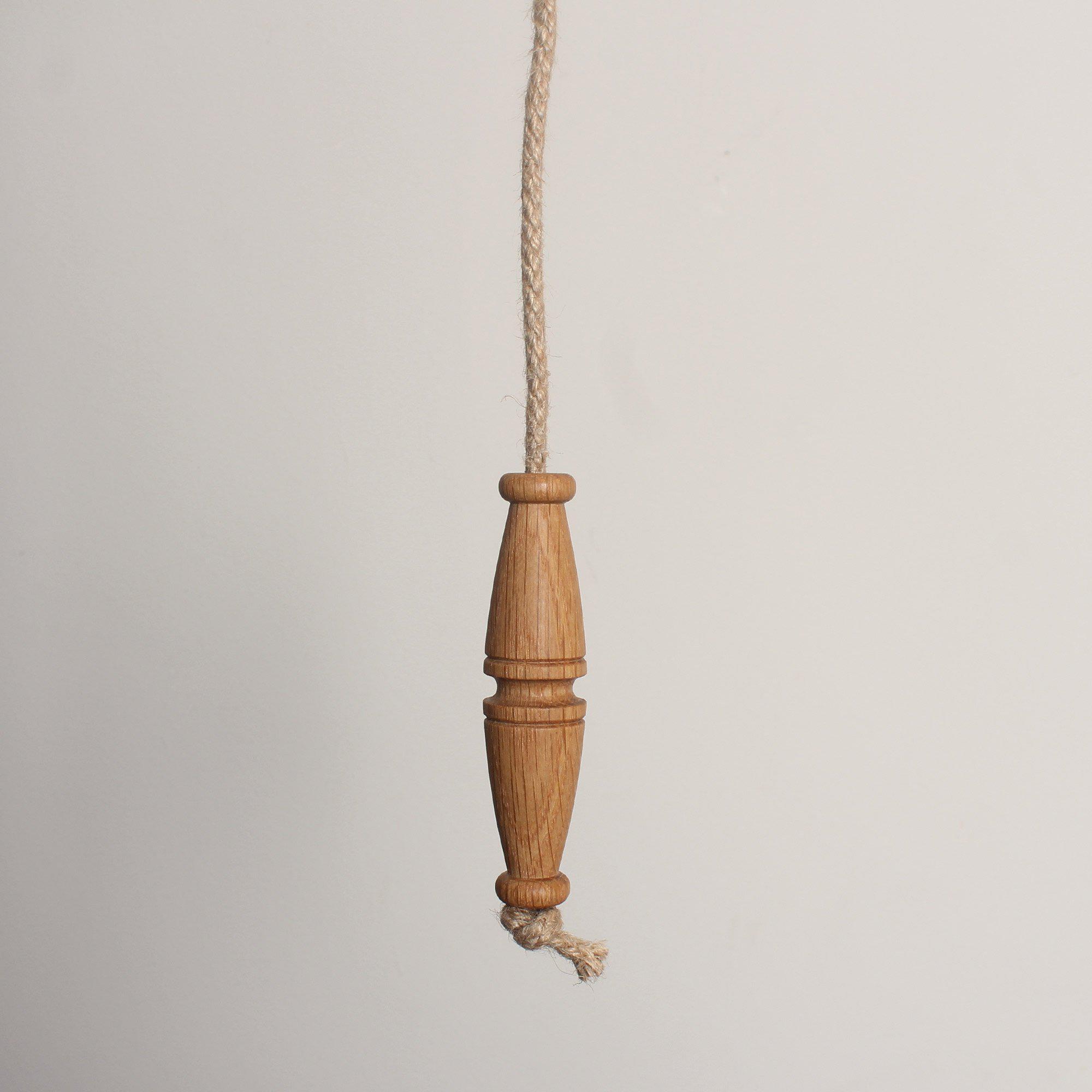Oak Rope Light Pulls-Light Pulls-Yester Home