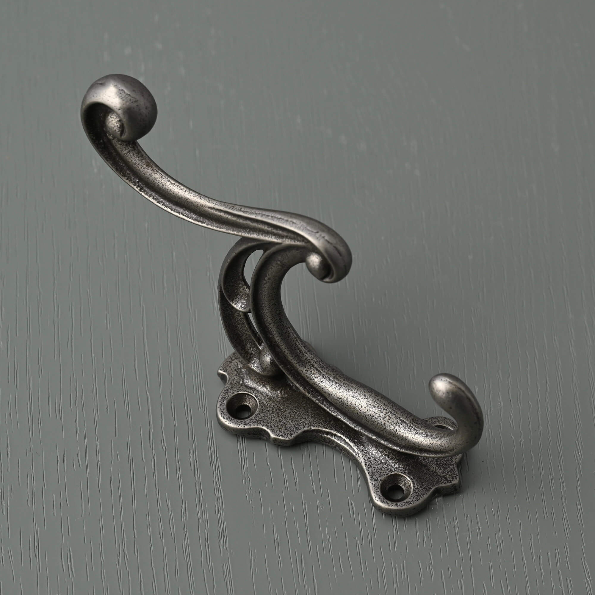 Ornate Cast Iron Hat & Coat Hook - Coat Hooks - Yester Home - Yester Home